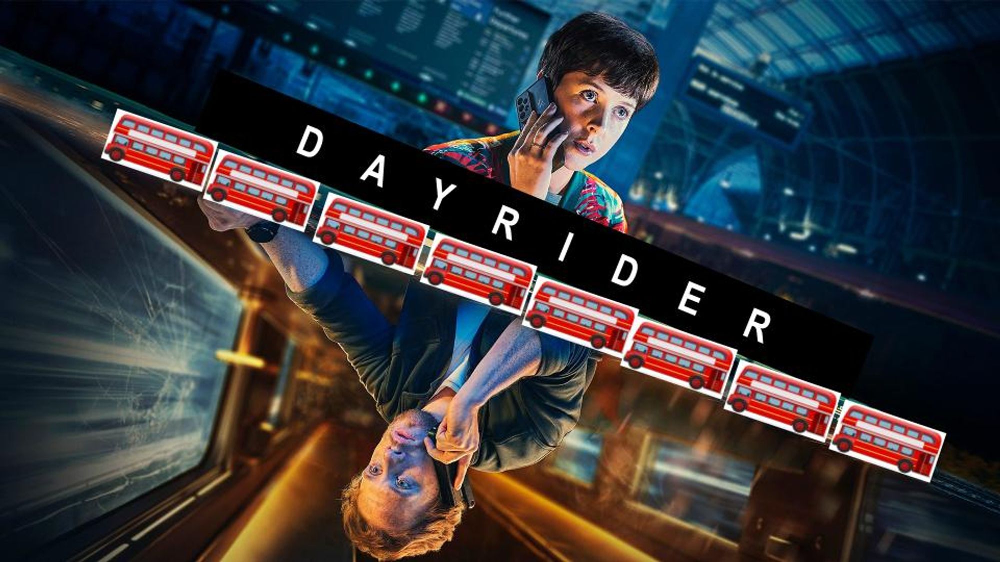 Spoof image depicting 'Dayrider' TV show