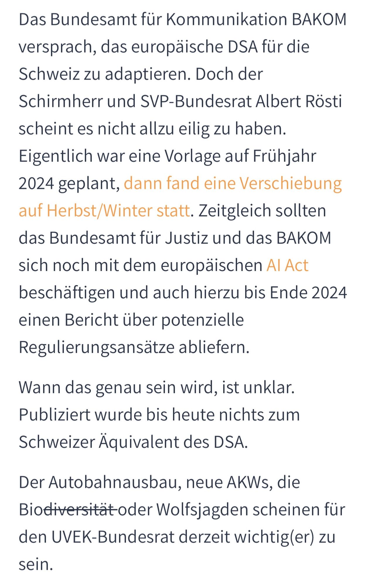 Datenschutz interessiert BR Rösti nicht. Aber Kollegen Gefälligkeiten zukommen lassen tut er gerne. So geht Vetternwirtschaft. Und schadet natürlich unserem Land. Das Hauptanliegen der SVP.