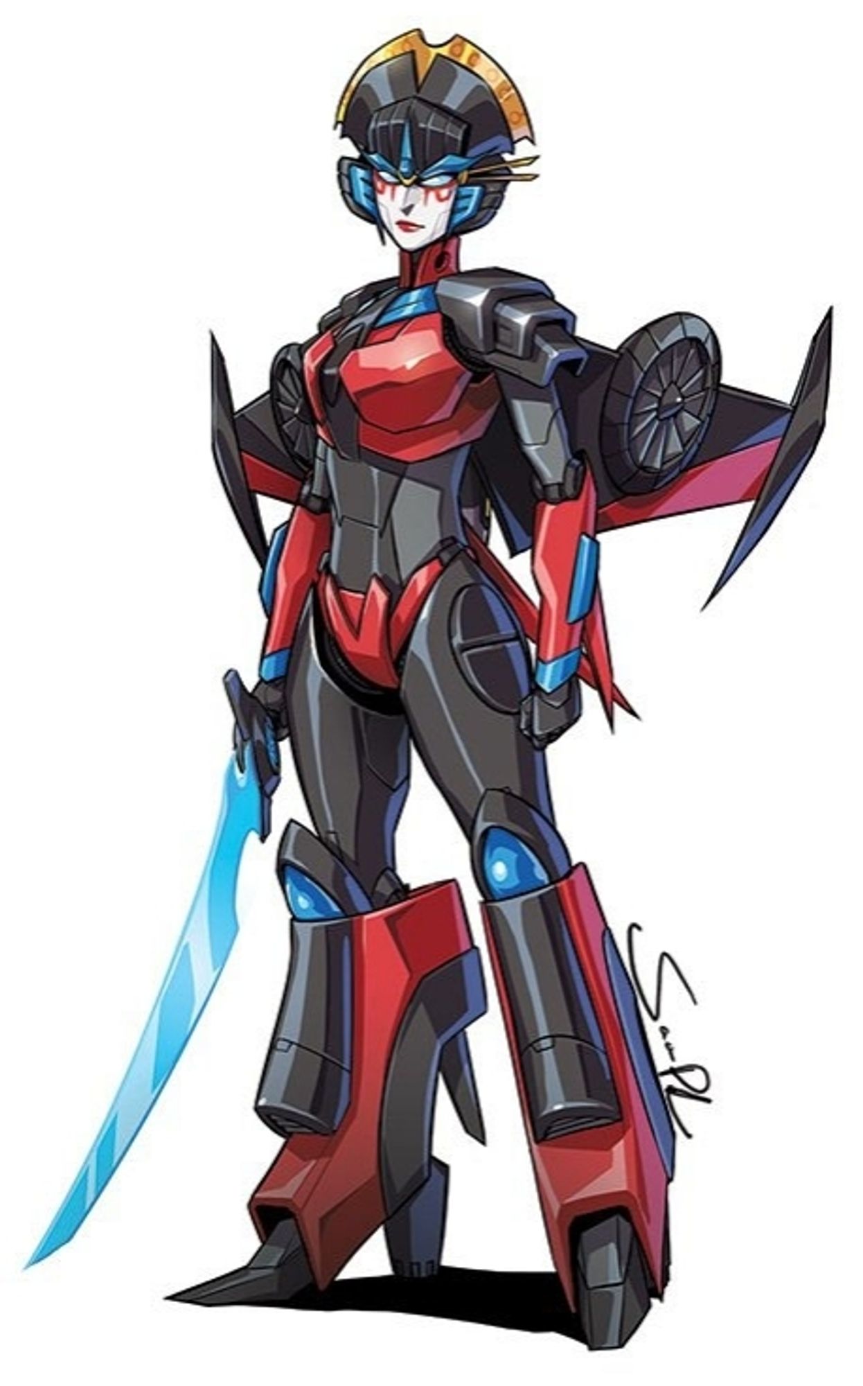 Windblade from the Transformers franchise