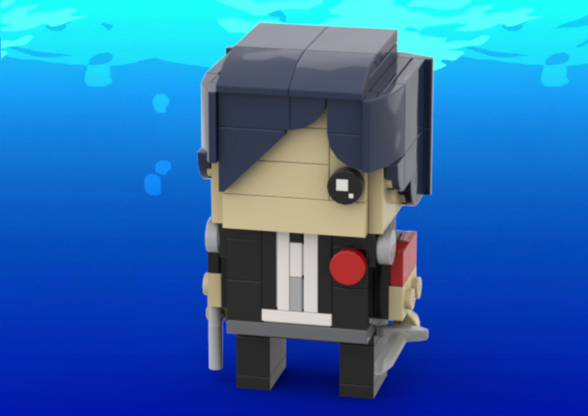 Persona 3 Protagonist BrickHead