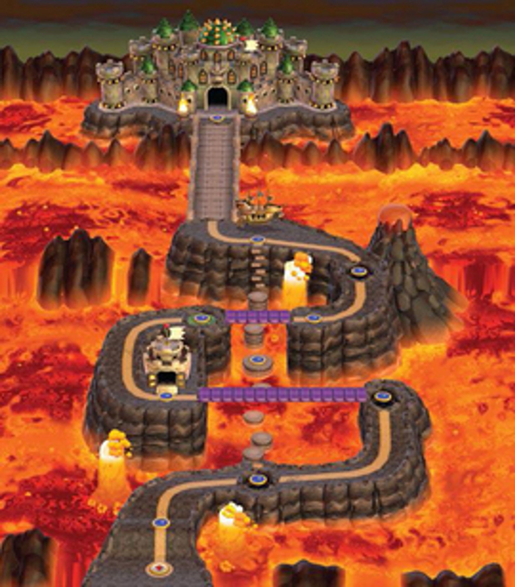 World 8 from New super mario bros wii