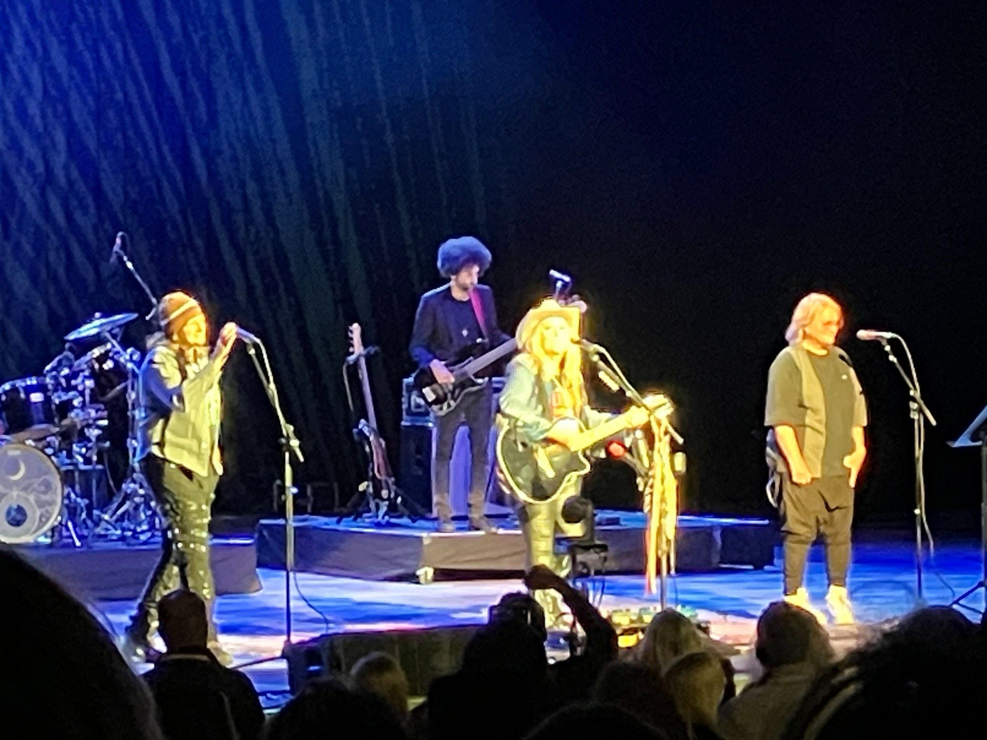 Melissa Etheridge and the Indigo Girls, August 2024 at Bethel Woods, NY.