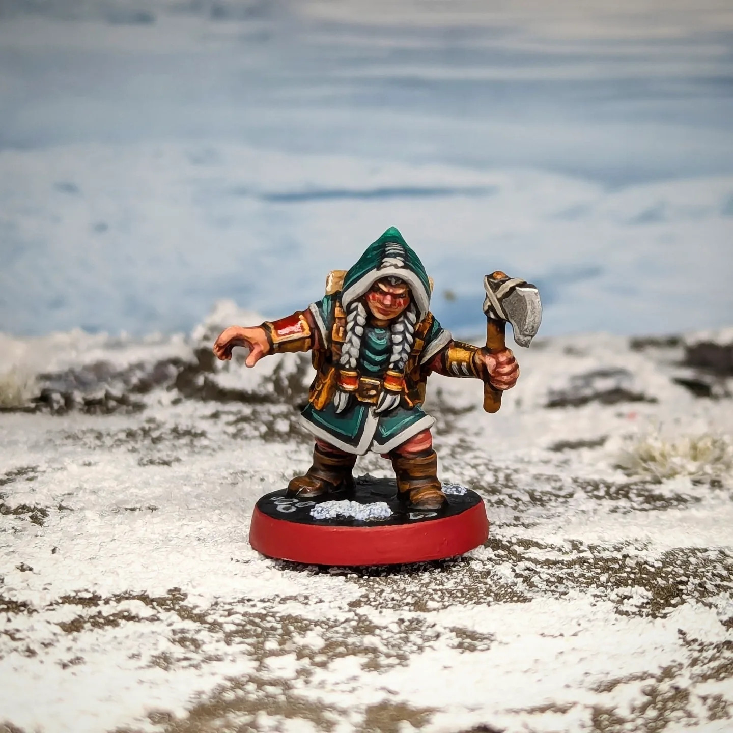 Heroquest female dwarf adventurer