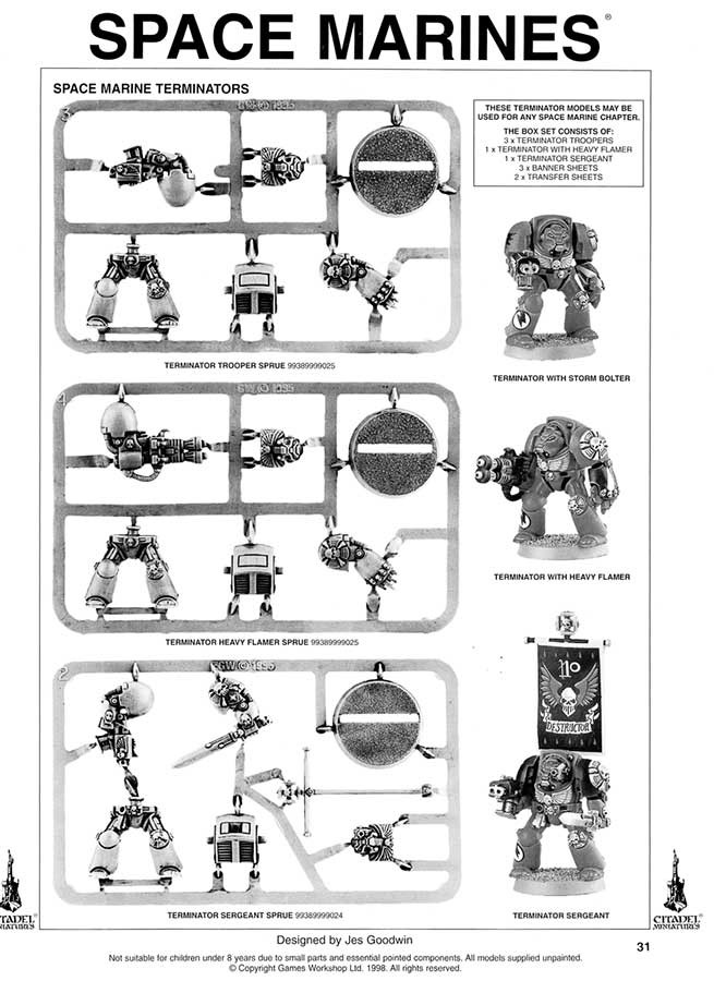 Classic 90s terminator sprue