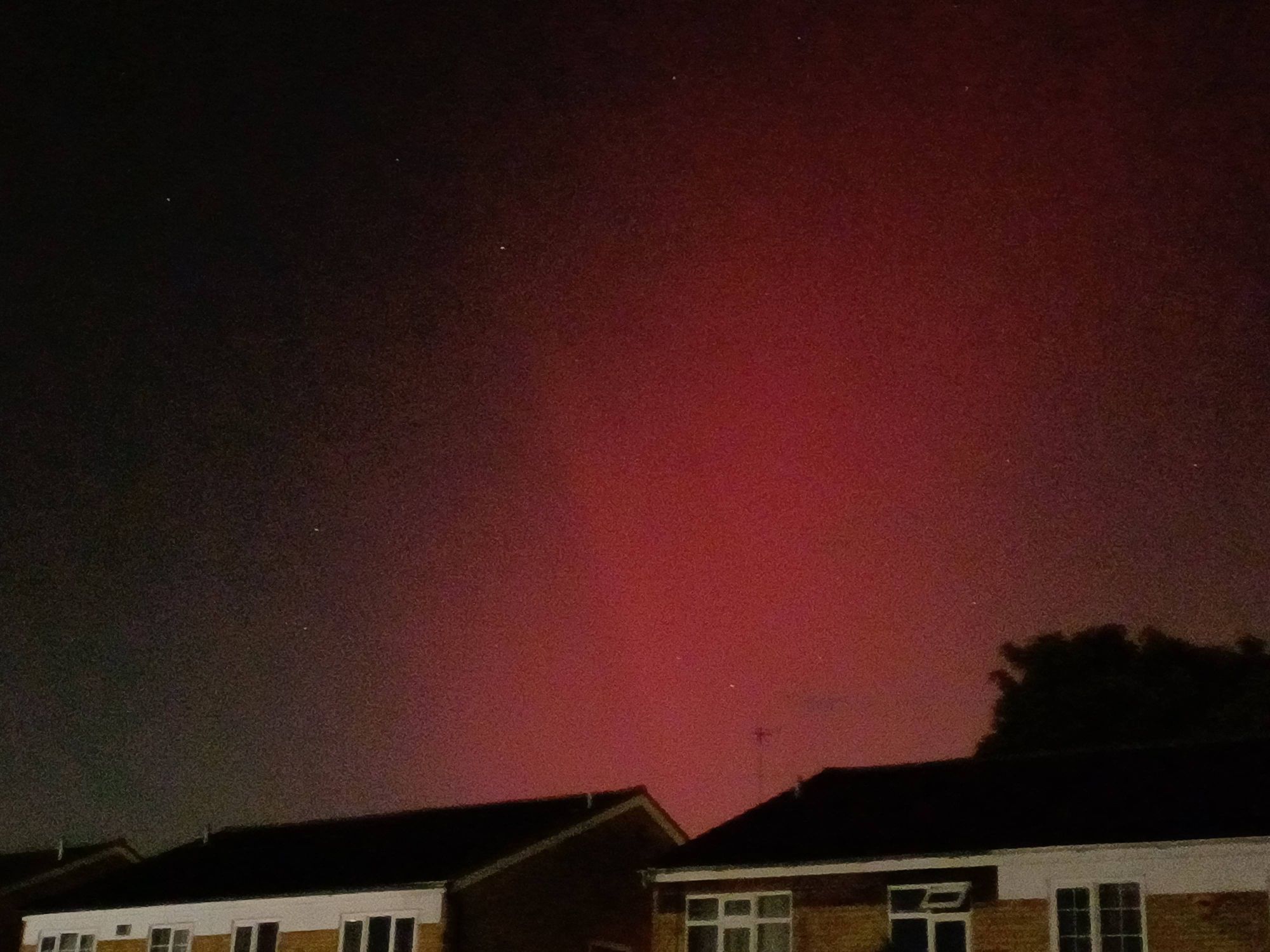 Red aurora borealis