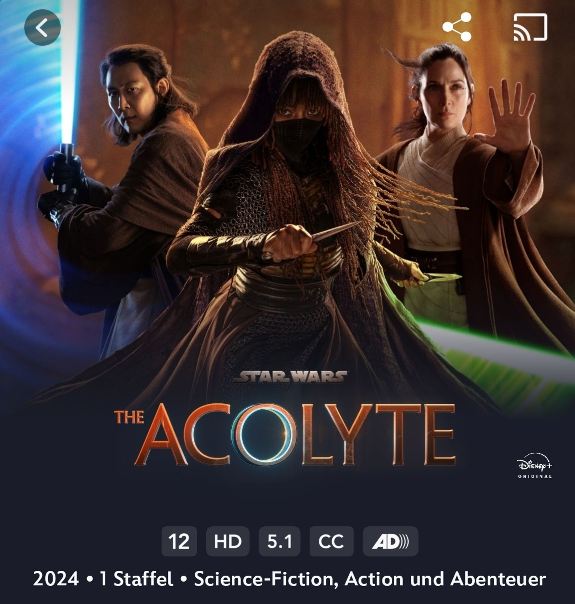 Screenshot von der Serie The Acolyte