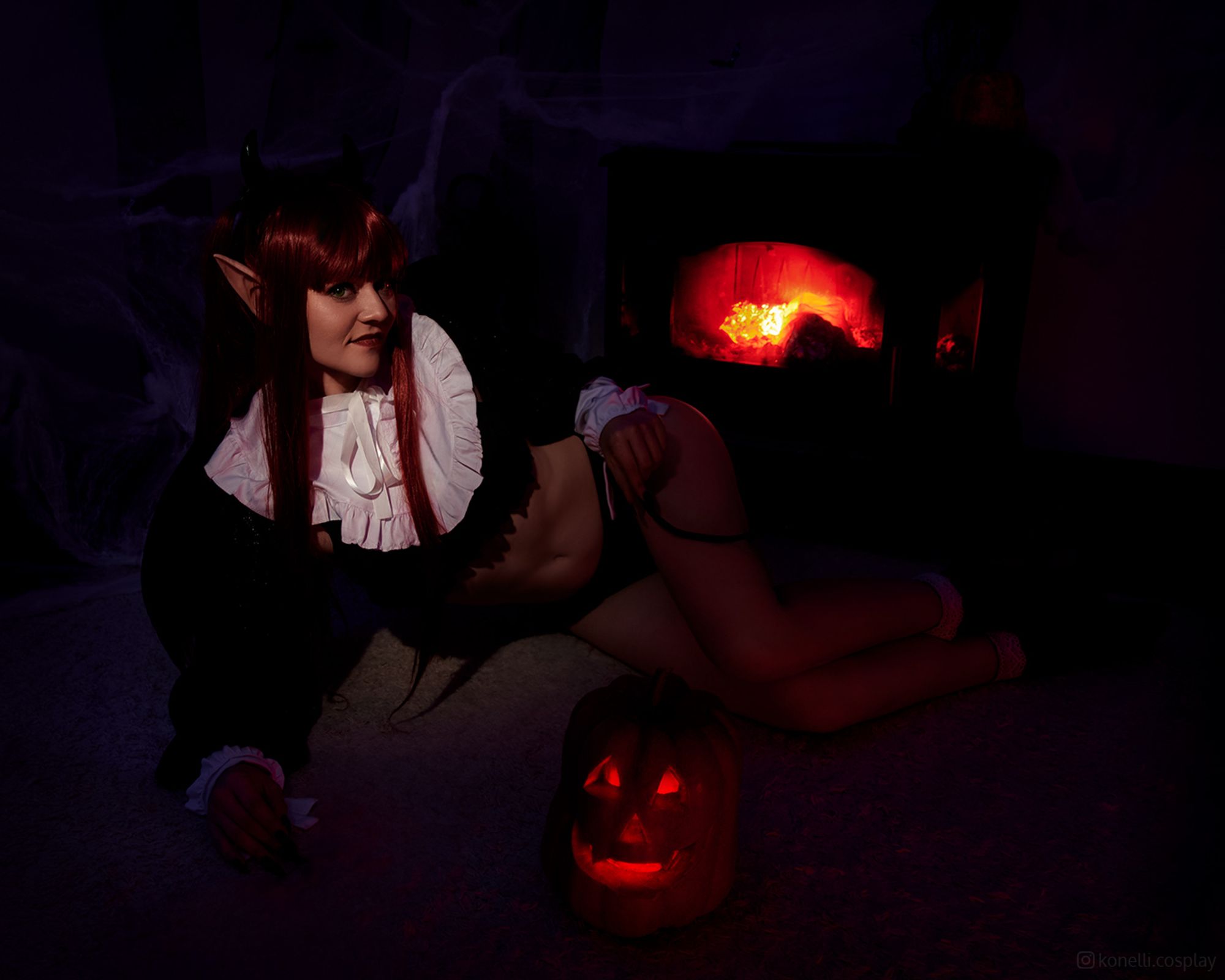 Halloween Rizu-kyun from My Dress-Up Darling cosplay by Konelli