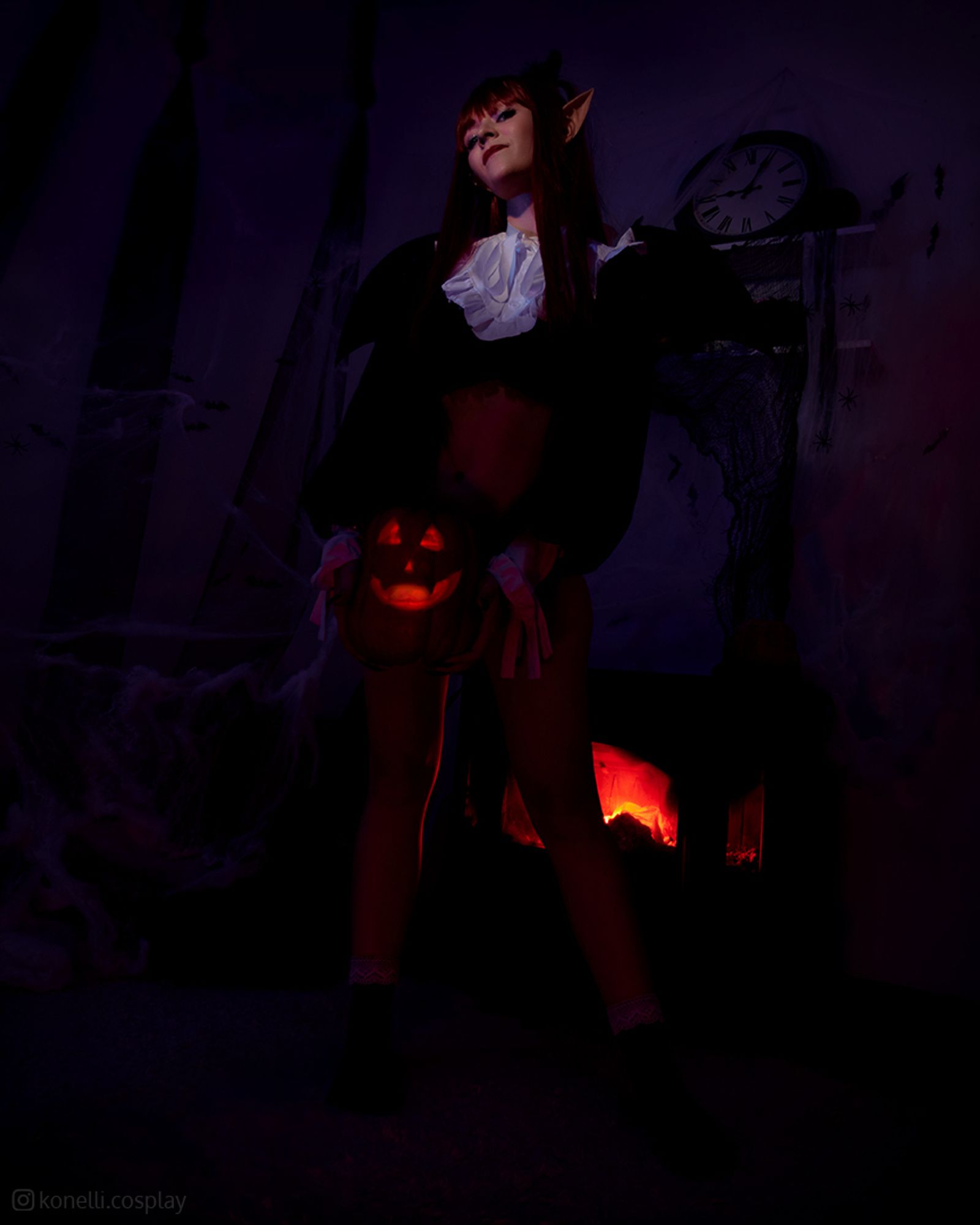 Halloween 2023 Rizu-kyun cosplay by Konelli