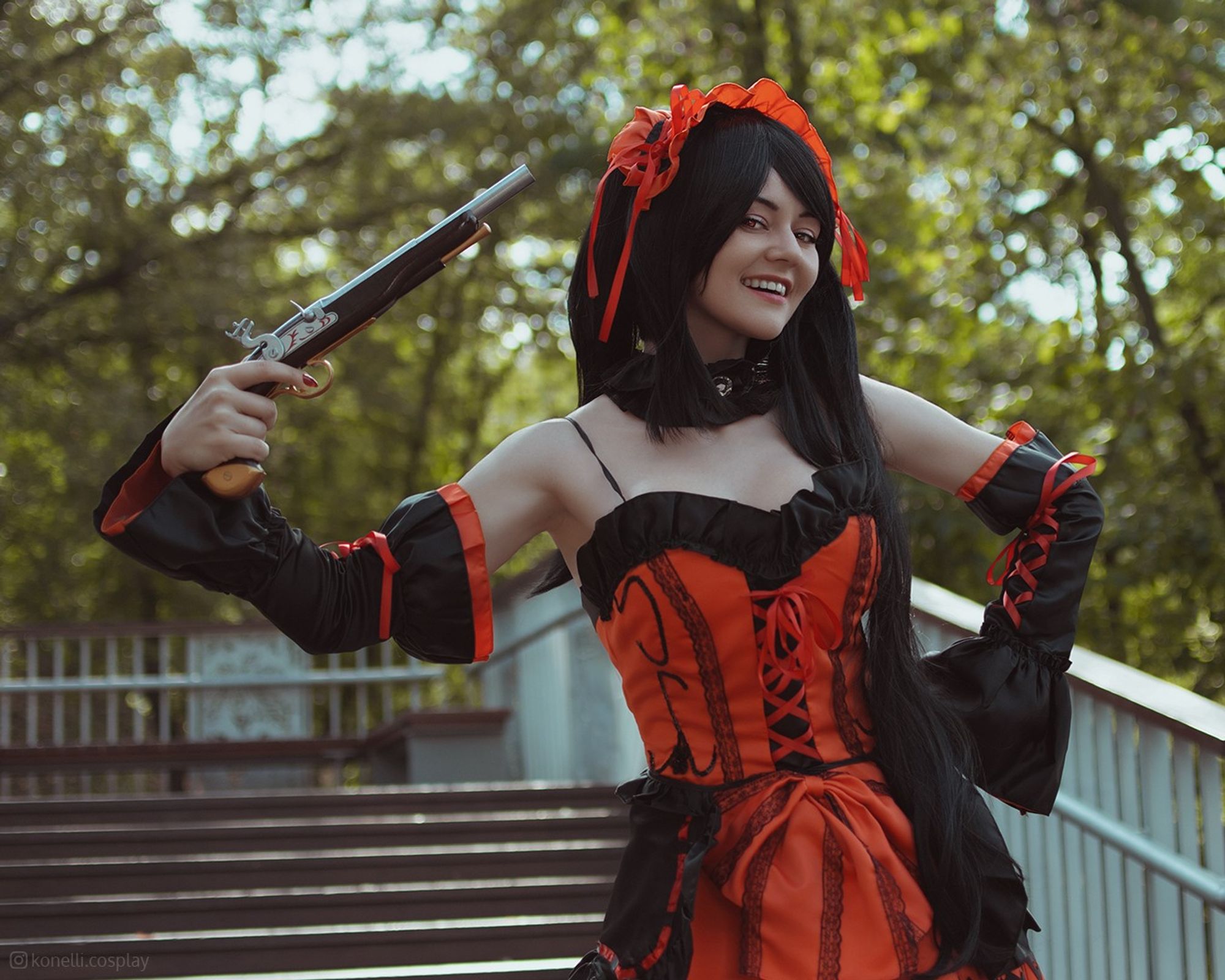 Kurumi Tokisaki from Date A Live anime cosplay by Konelli