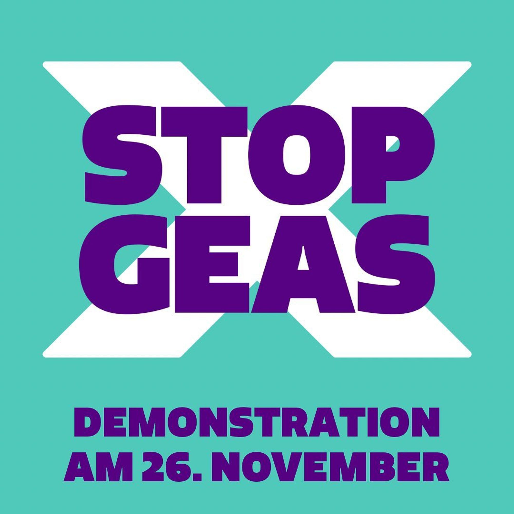 Stop GEAS, Demonstration am 26. November