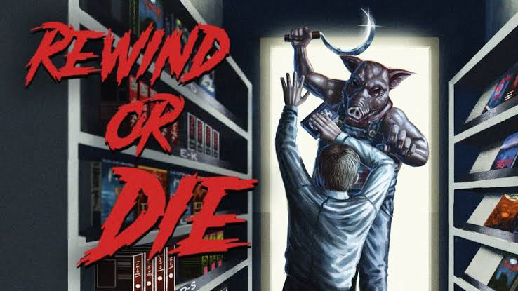 Rewind or die console game cover.