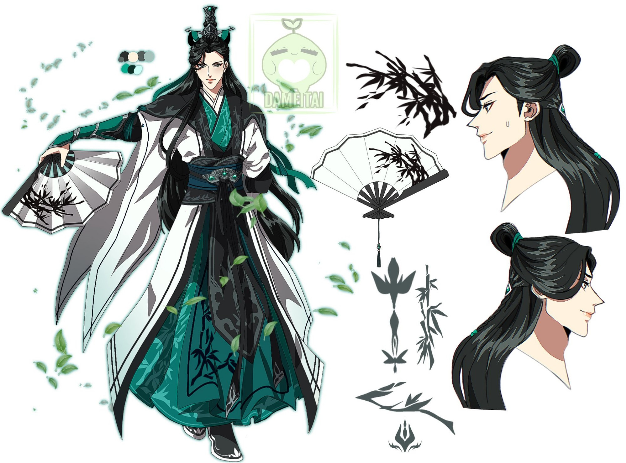 Dameitai's own interpretation of Shen Qingiu's appearance from the Chinese Danmei Webnovel called Scum Villain's Self Saving System. 