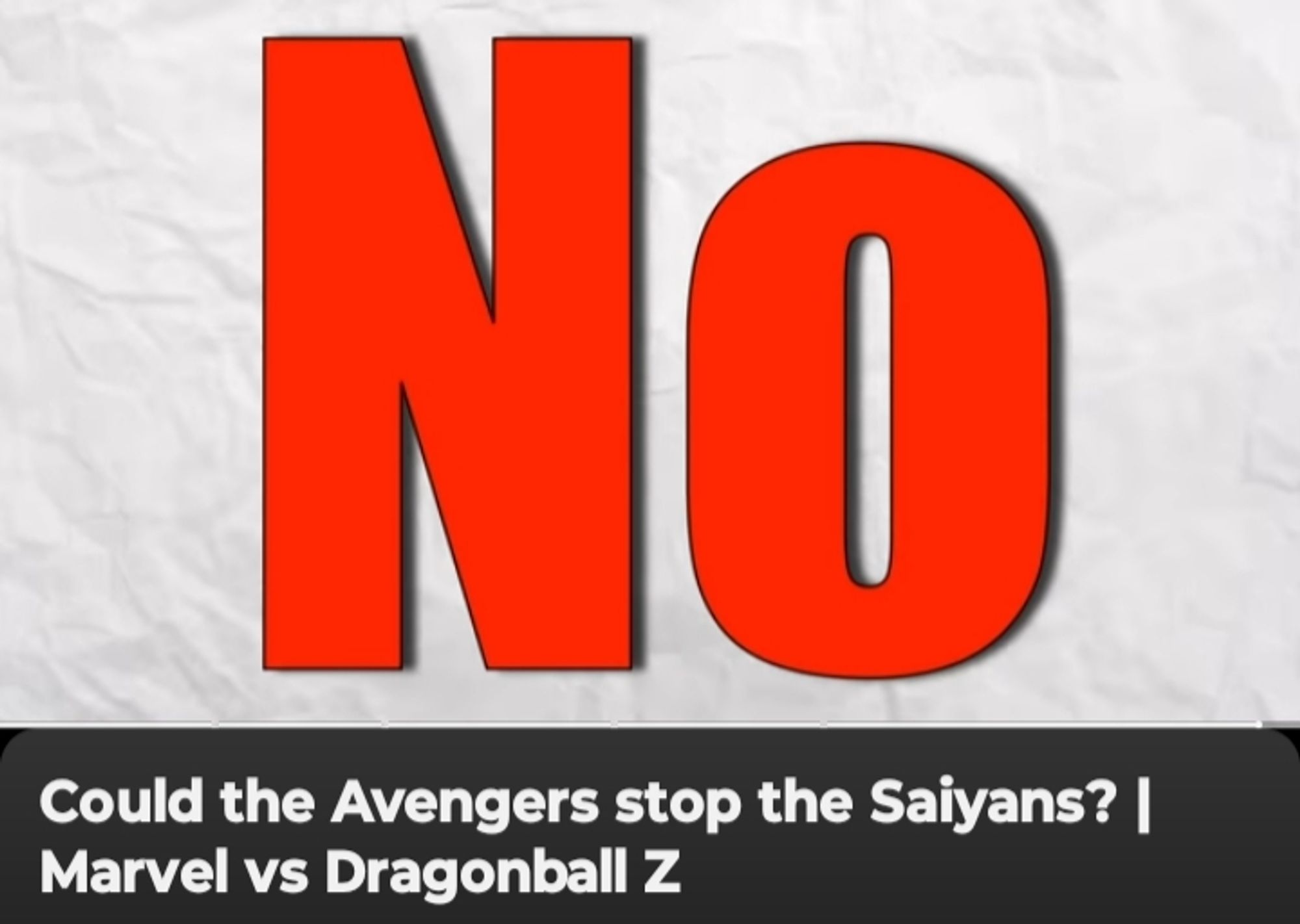 "Could the Avengers stop the Saiyans? | Marvel vs Dragonball Z" No