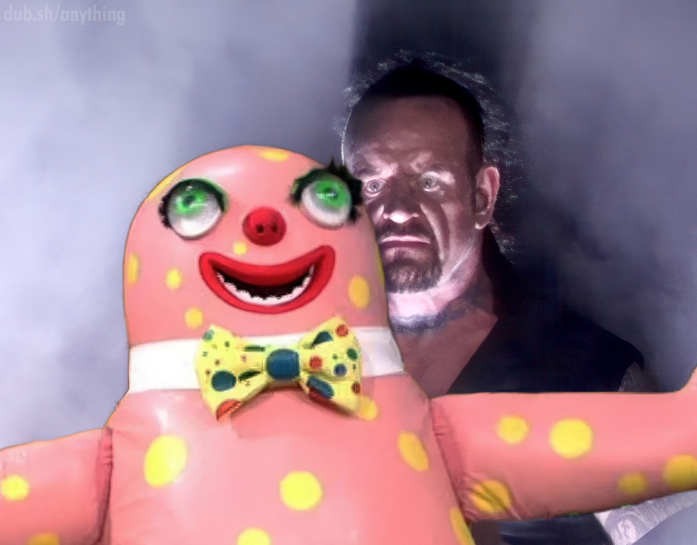 The Undertaker vs. Mr. Blobby.