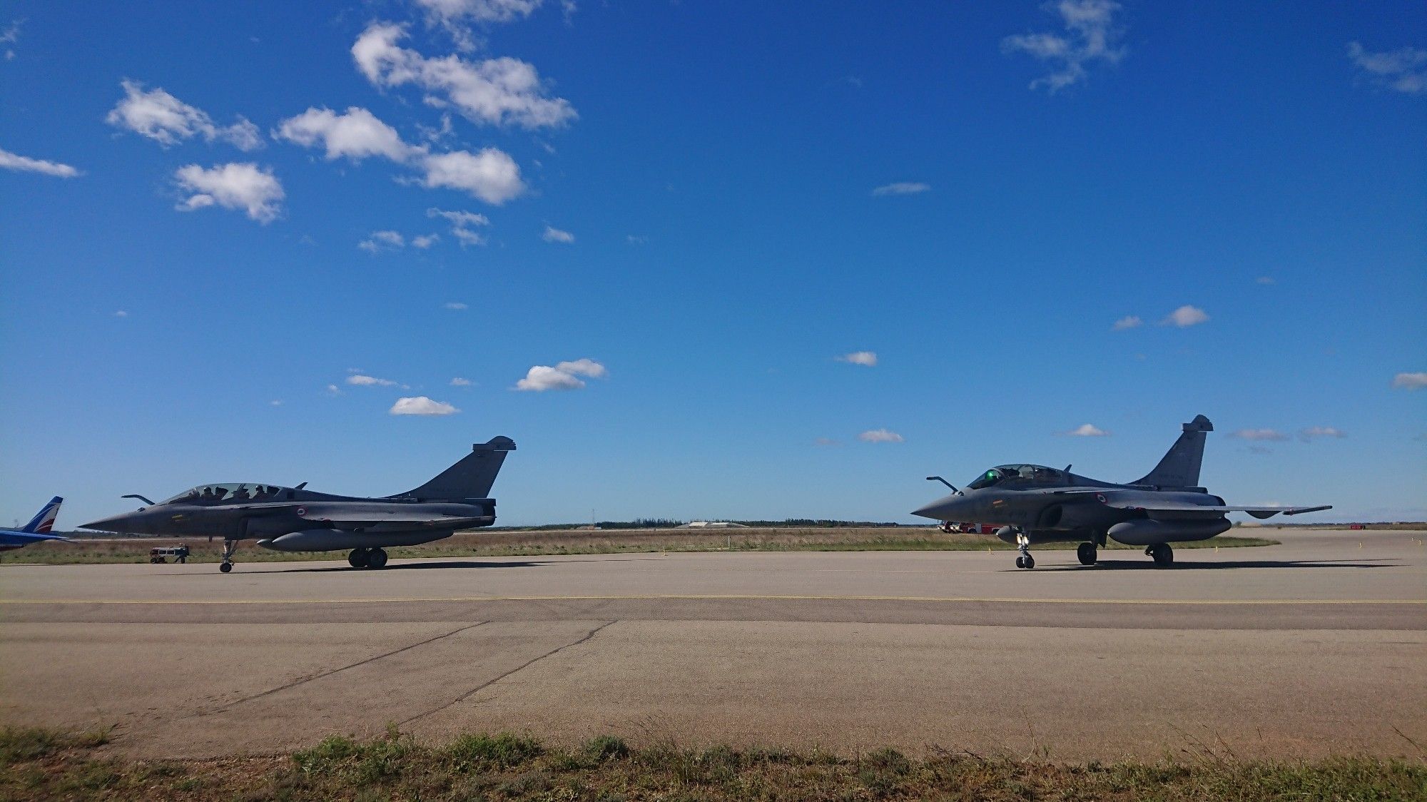 Avion de chasse Rafale.