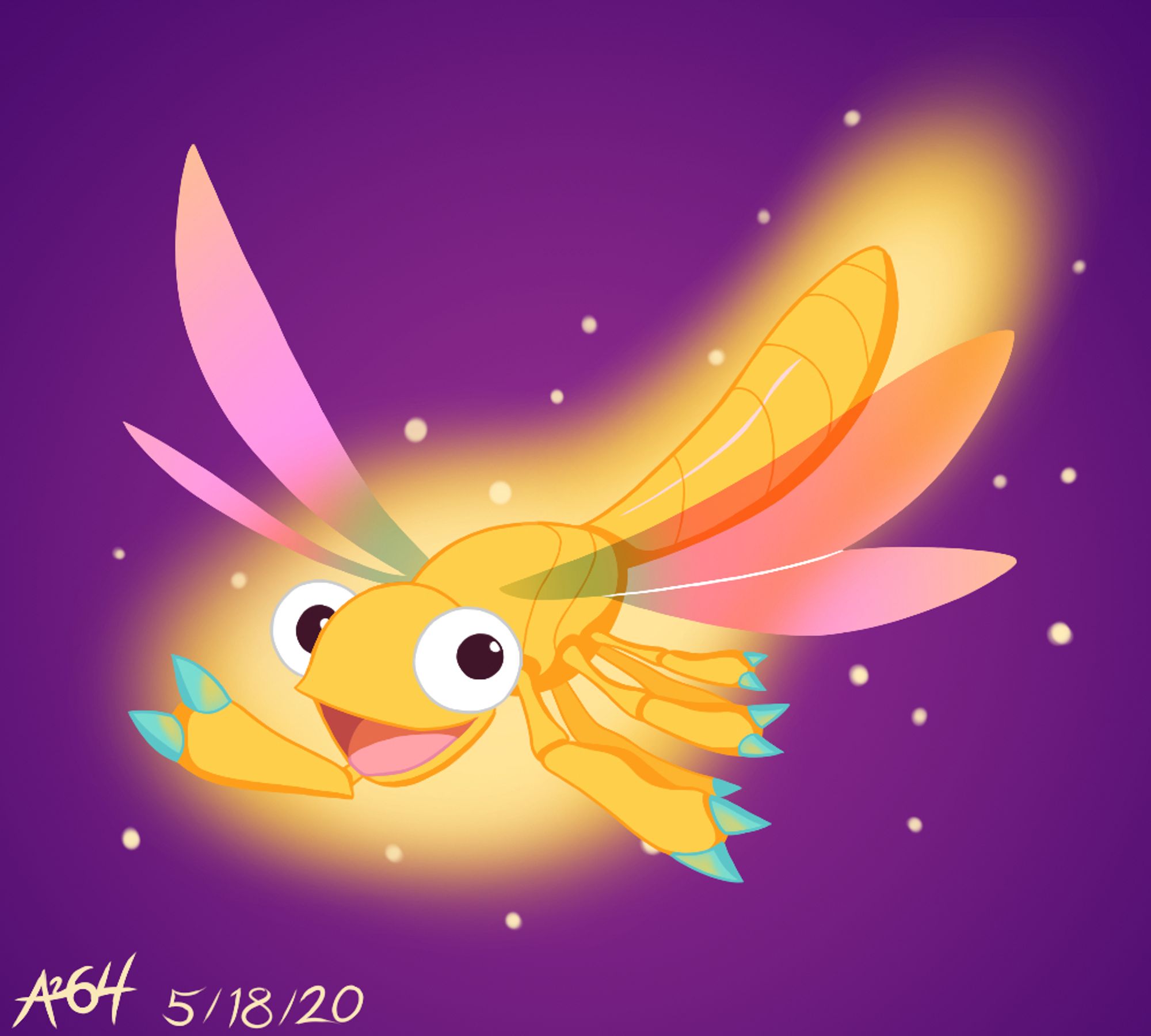 Sparx the Dragonfly

Original work was done for a Crash Team Racing Nitro-Fueled art event back in 2020.