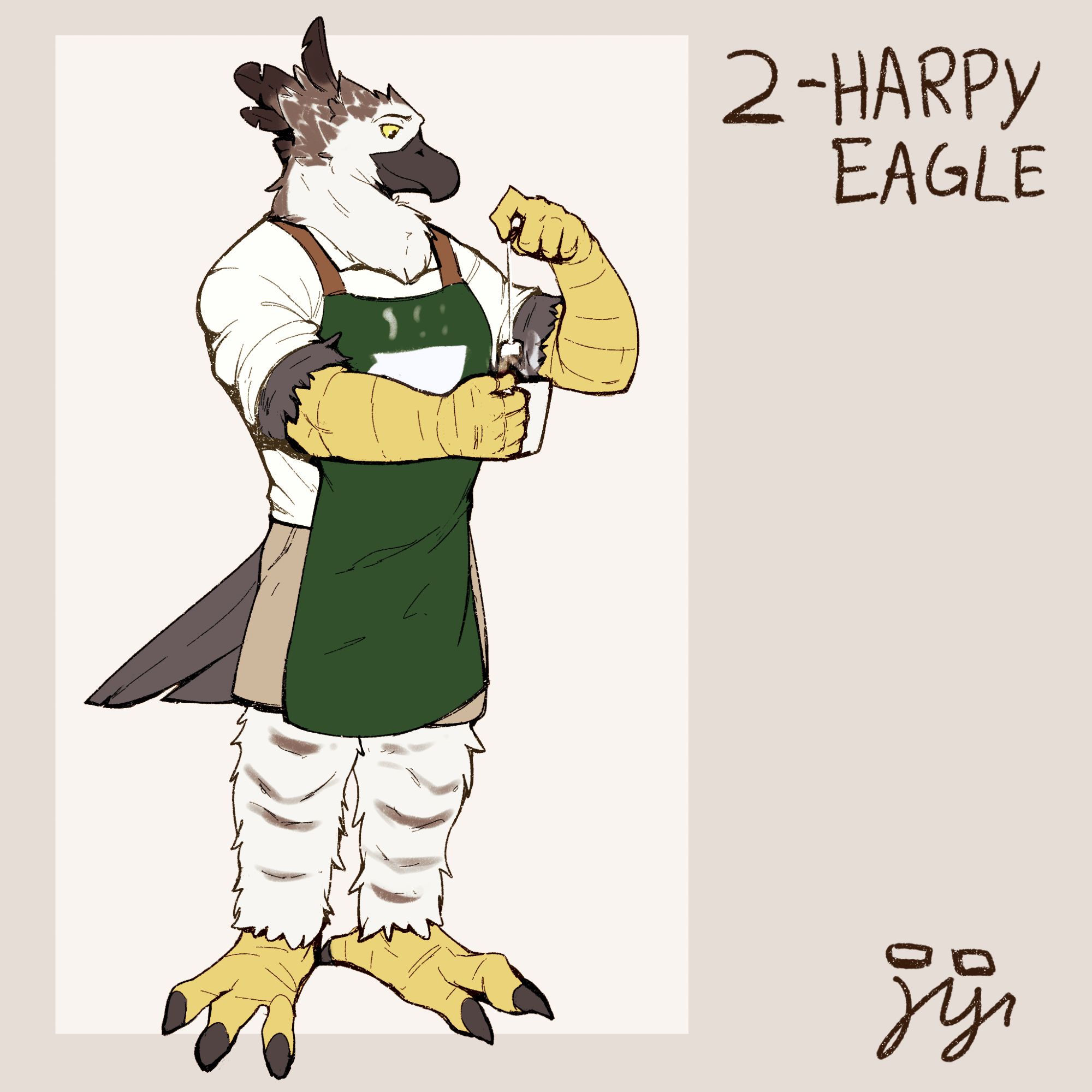 barista harpy eagle