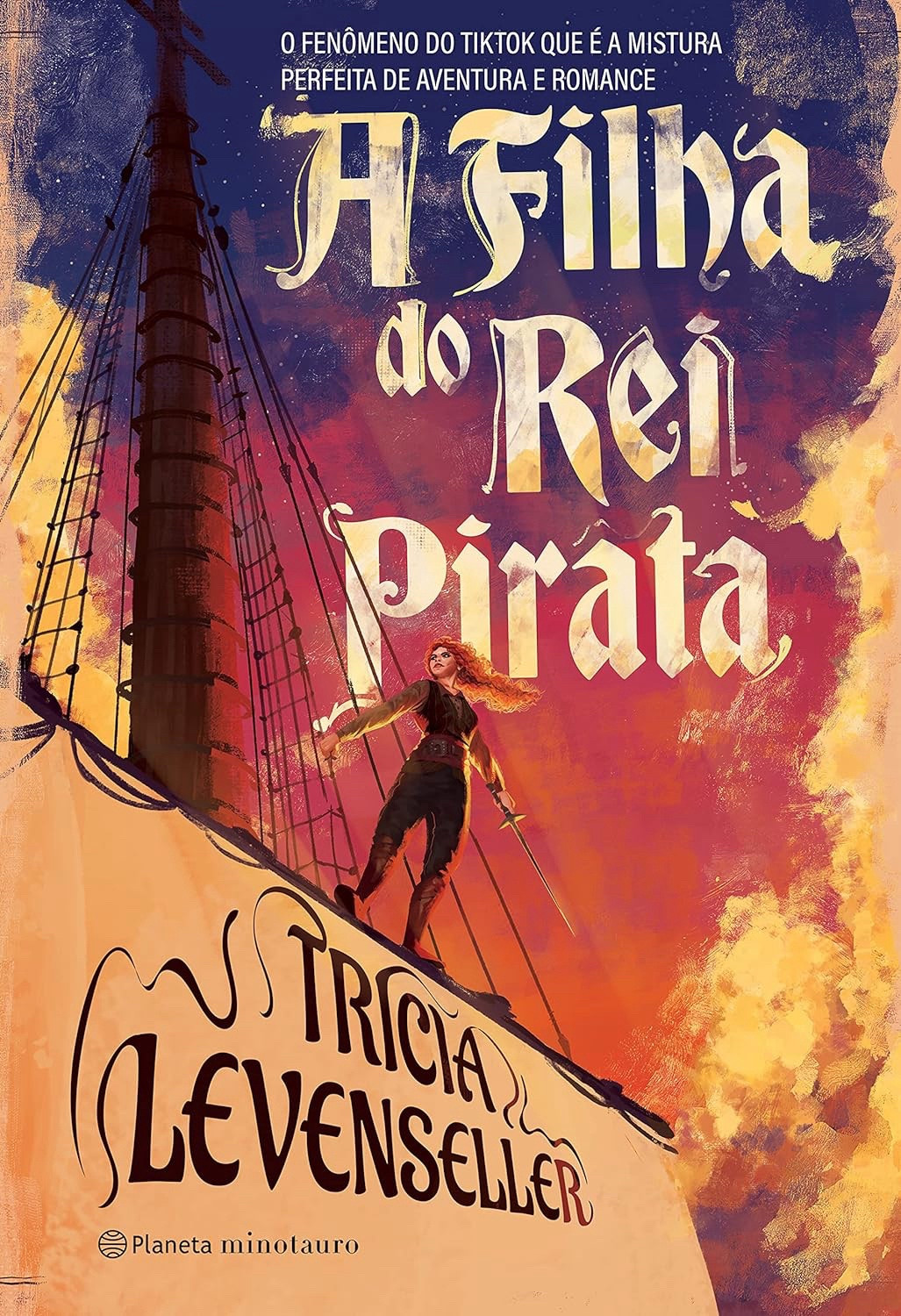 Capa de “A Filha do Rei Pirata”.