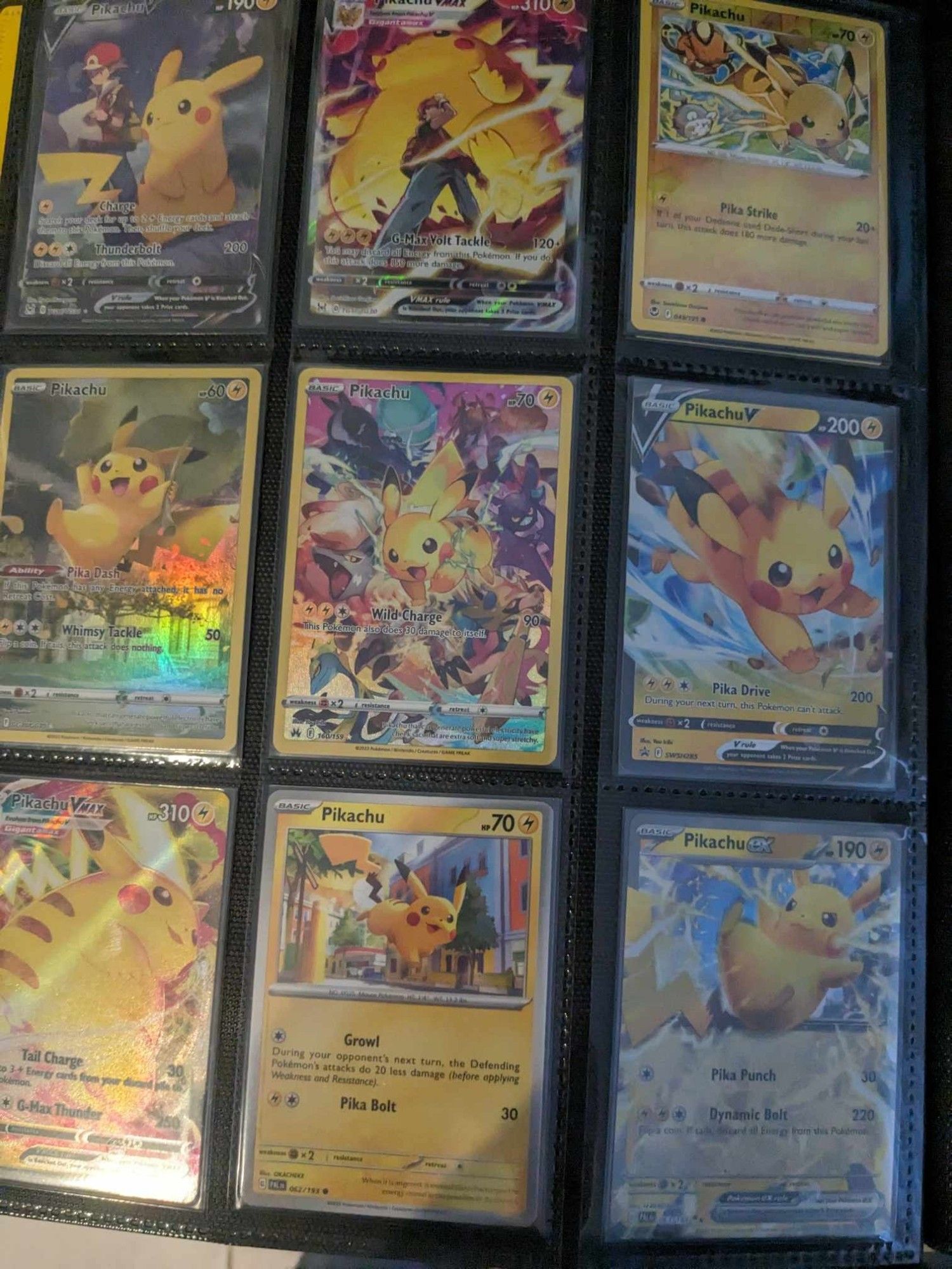 More modern cards from my Pikachu collection