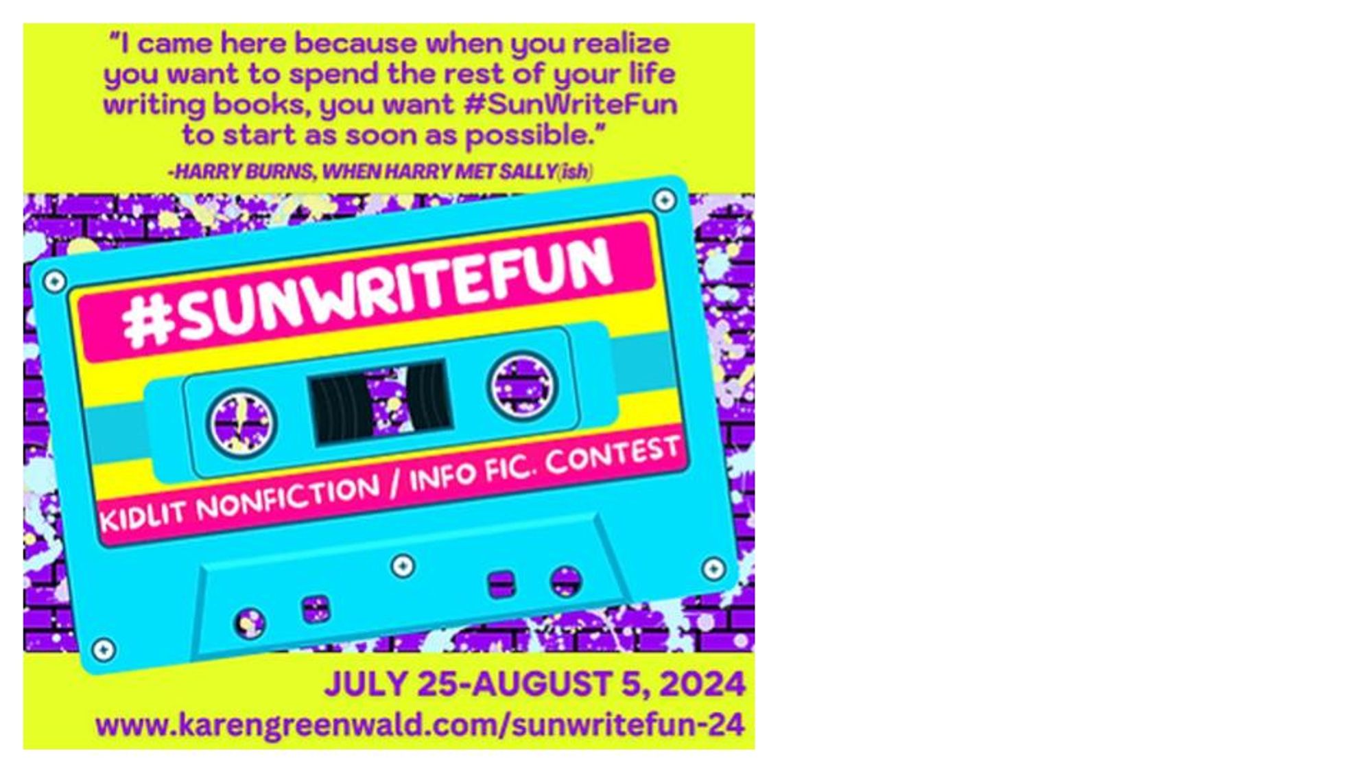 #SunWriteFun Writing Contest 2024