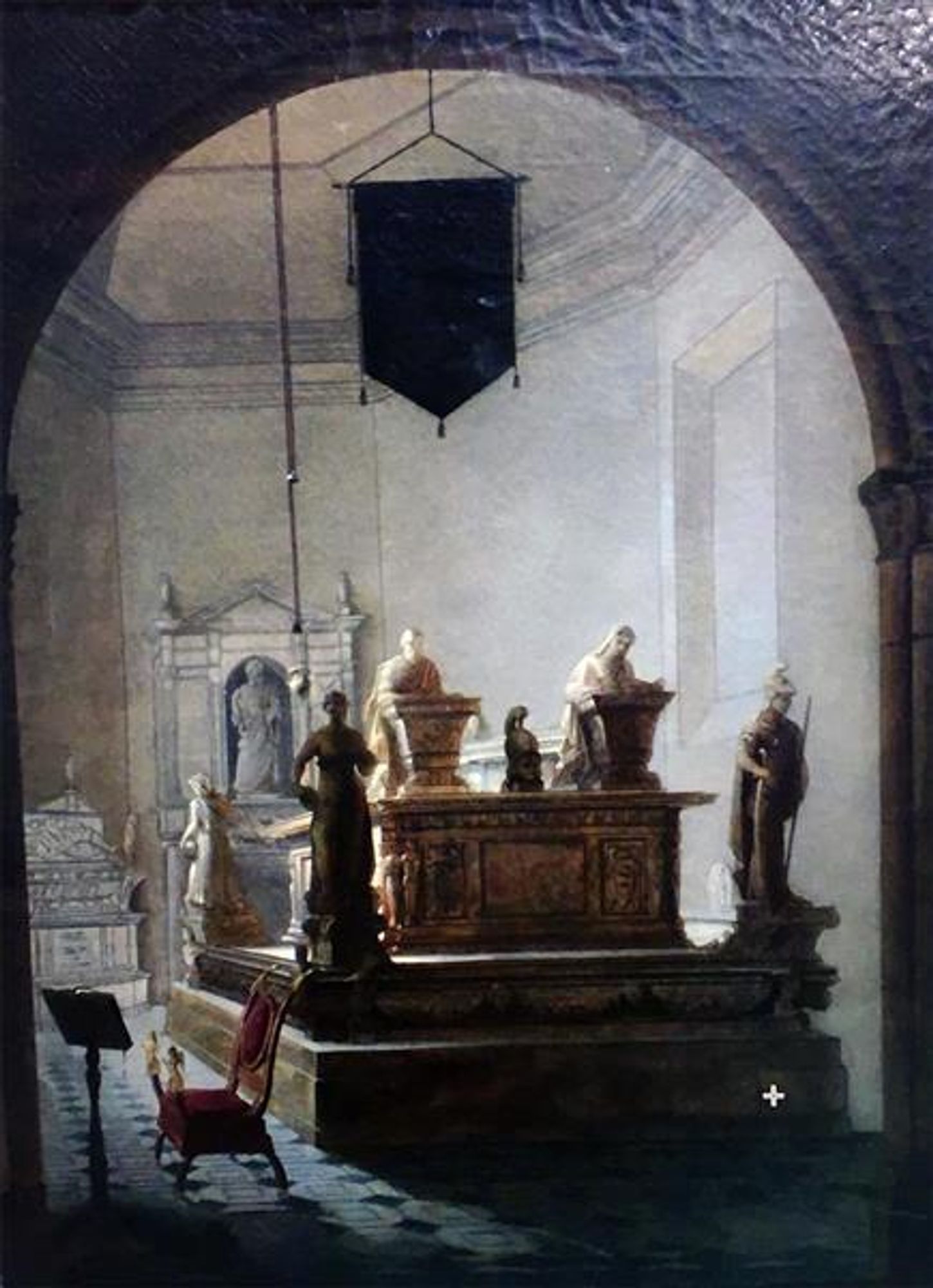 Church interior - Vincenzo Abbati 🇮🇹 #art