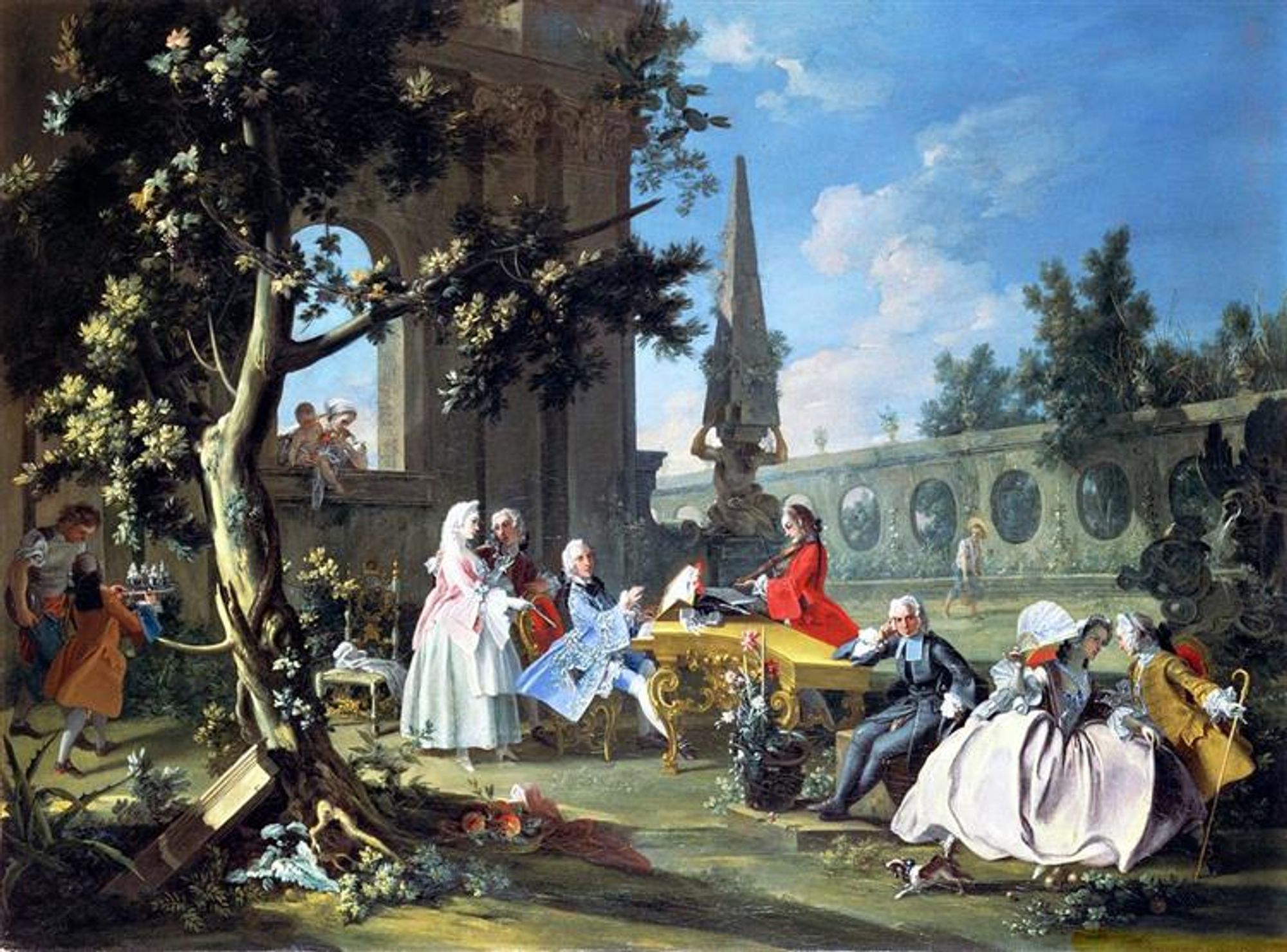 Concert in a Garden - Filippo Falciatore 🇮🇹 #art