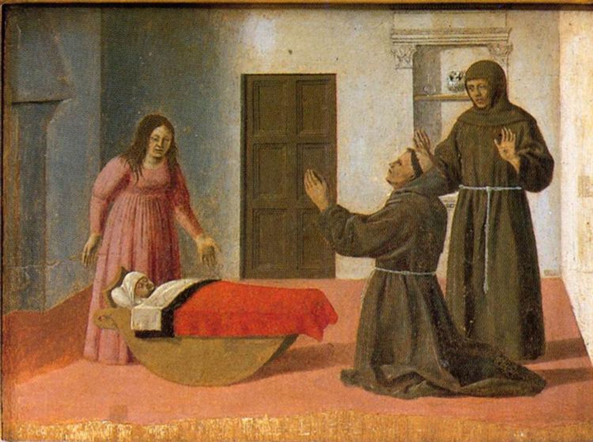 St. Anthony Resurrects a Child - Piero della Francesca (1460)  🇮🇹 #art