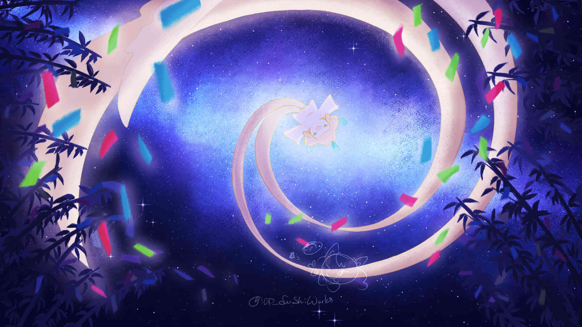 Happy Tanabata with Jirachi