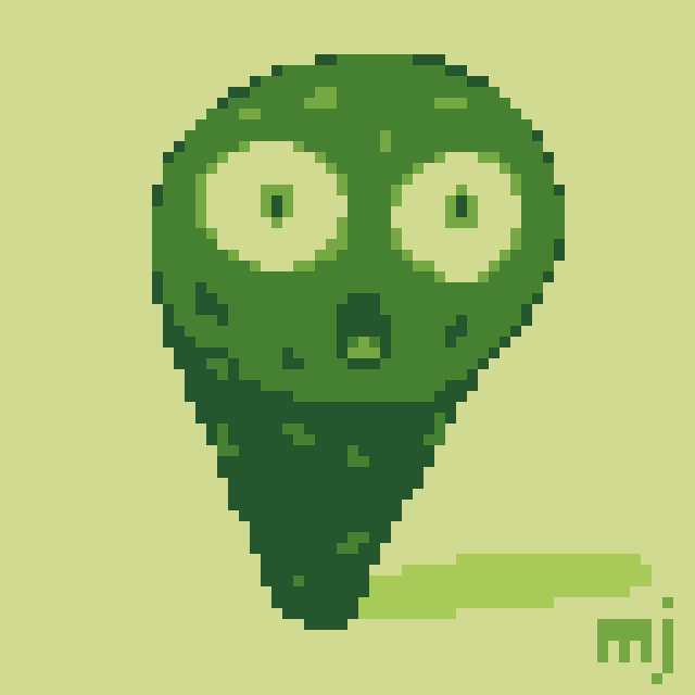 pixel art pickle art