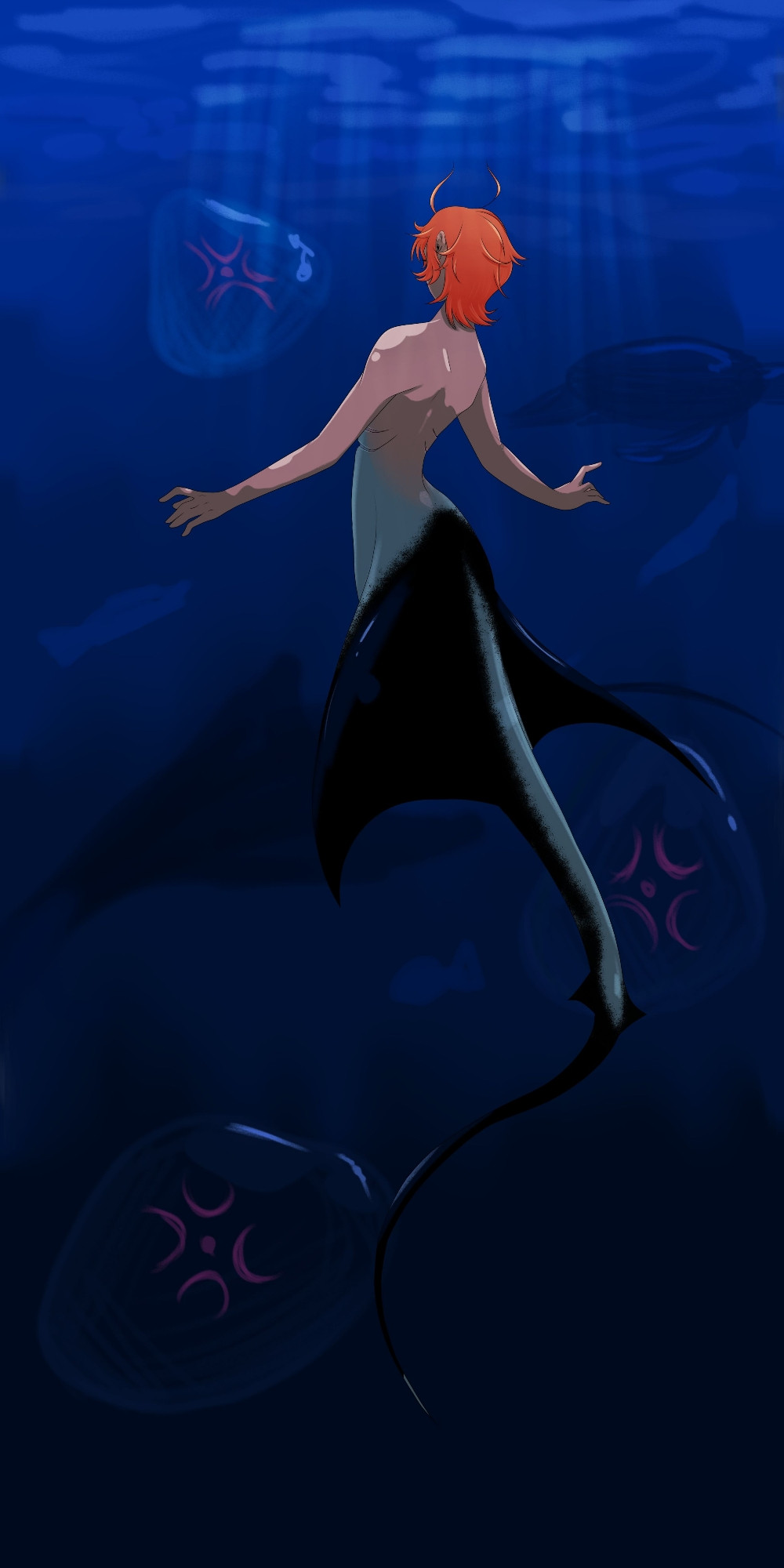 Aprettydevilraymermaidlookinggracefulindaocean.png