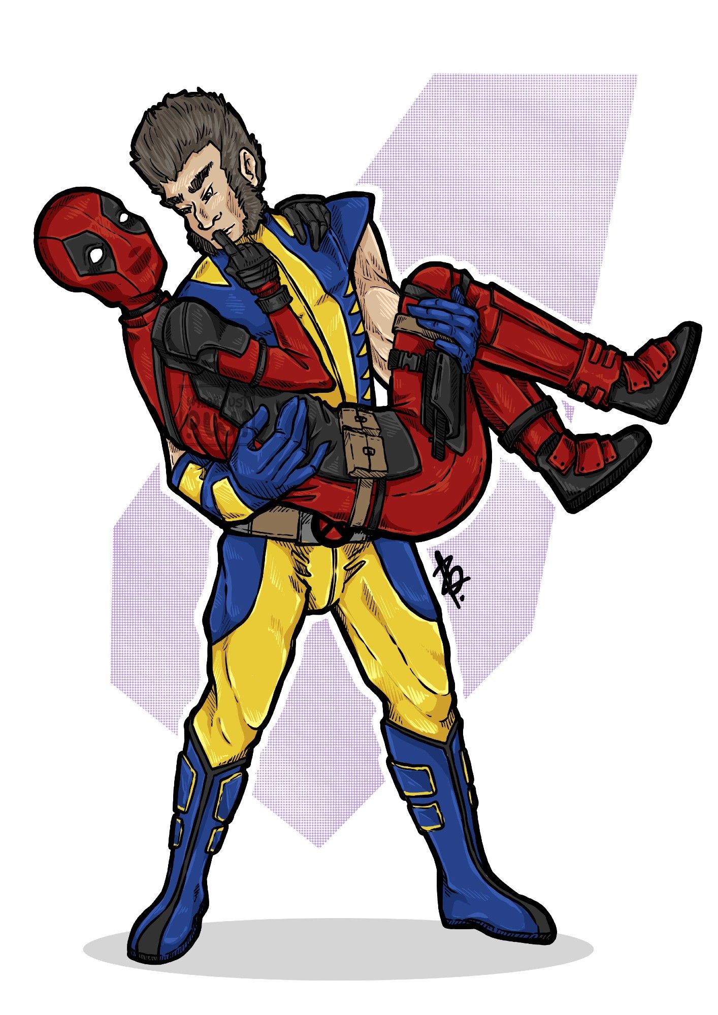 deadpool and wolverine, bromance