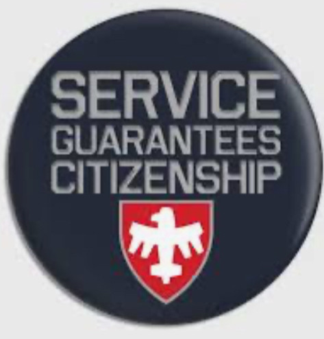 Service guarantees citizenship button 