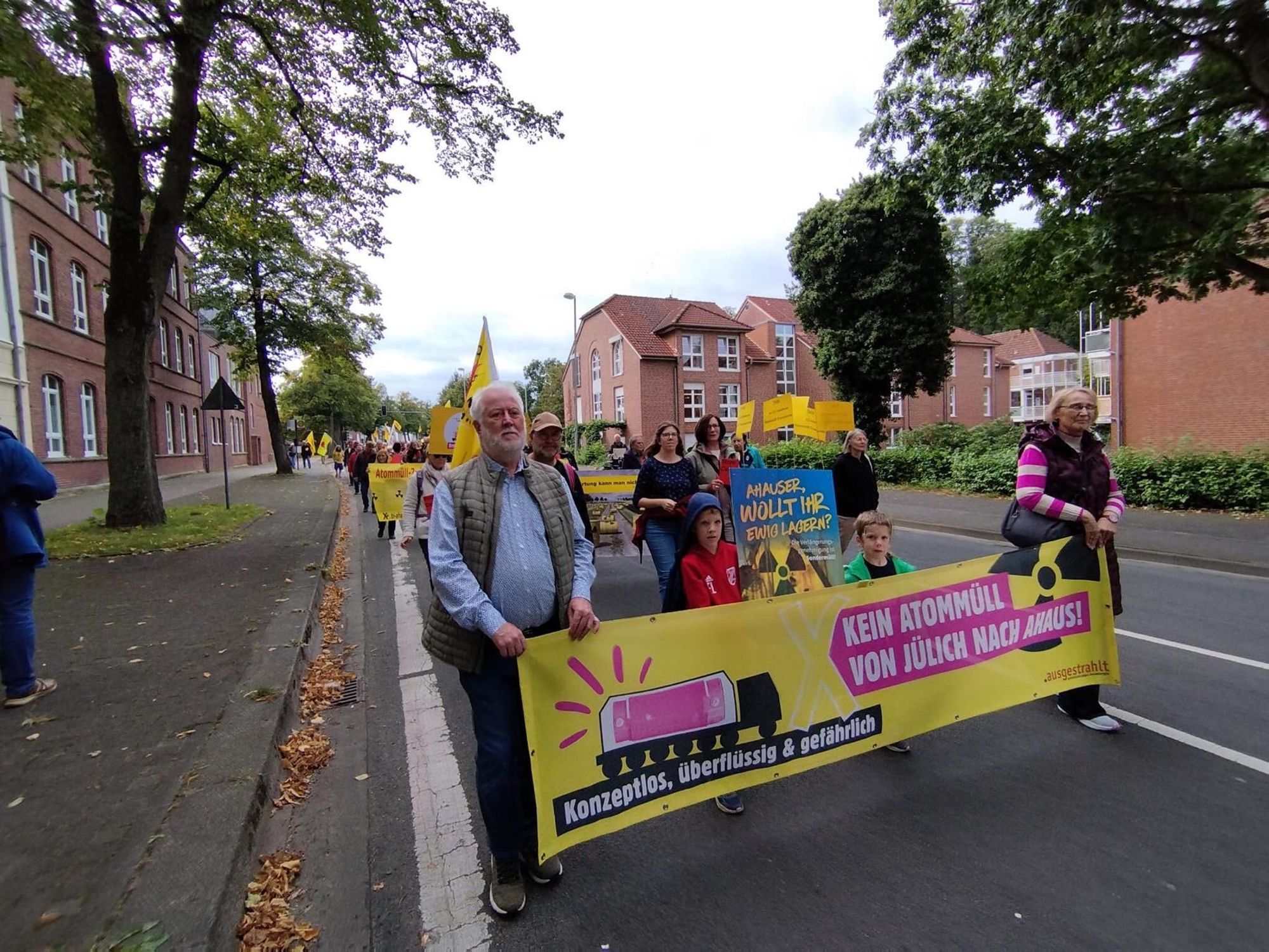 Demo am 15. September in Ahaus gegen Castor-Transporte