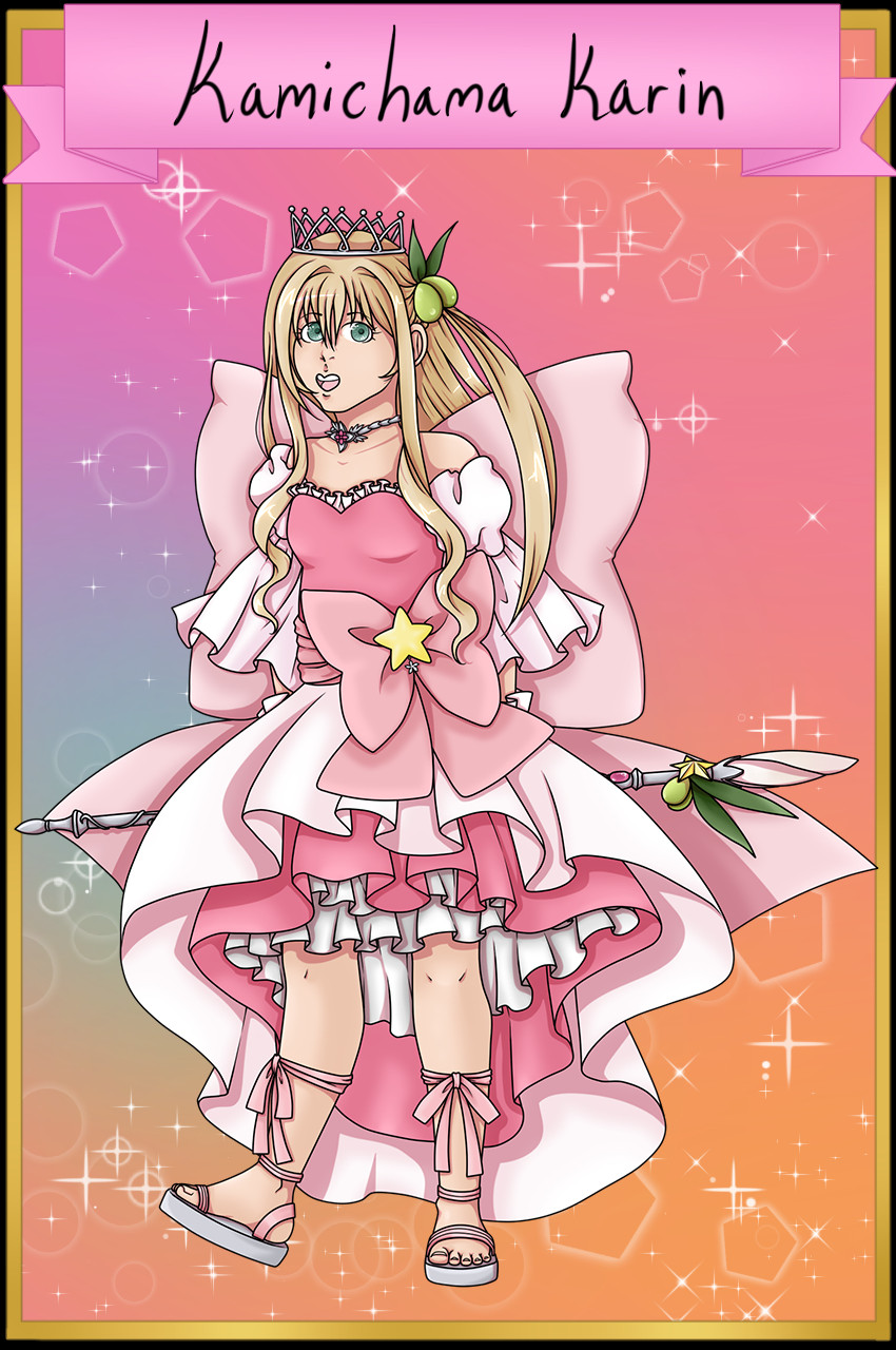 Kamichama Karin for the Magical Girl Index project; https://magical-girl-index.wixsite.com/home #KamichamaKarin #MagicalGirl #Shojo #pink #goddess #princess #manga #anime 