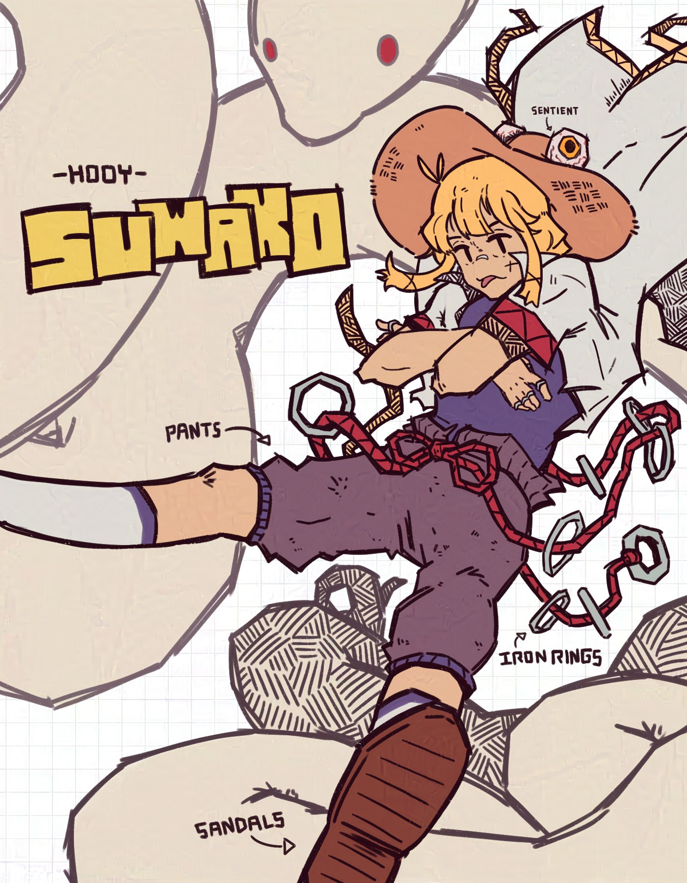 Moriya Suwako from Touhou 10 Fuujinroku : Mountain of Faith 