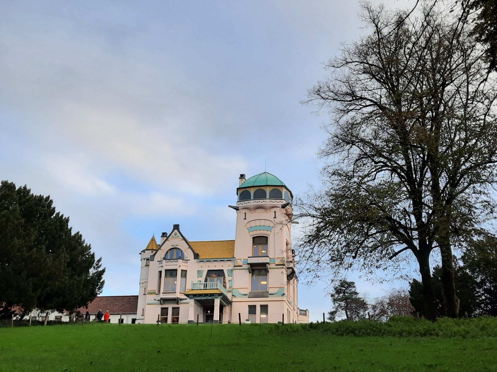 Jachtslot Mookerheide voorzijde