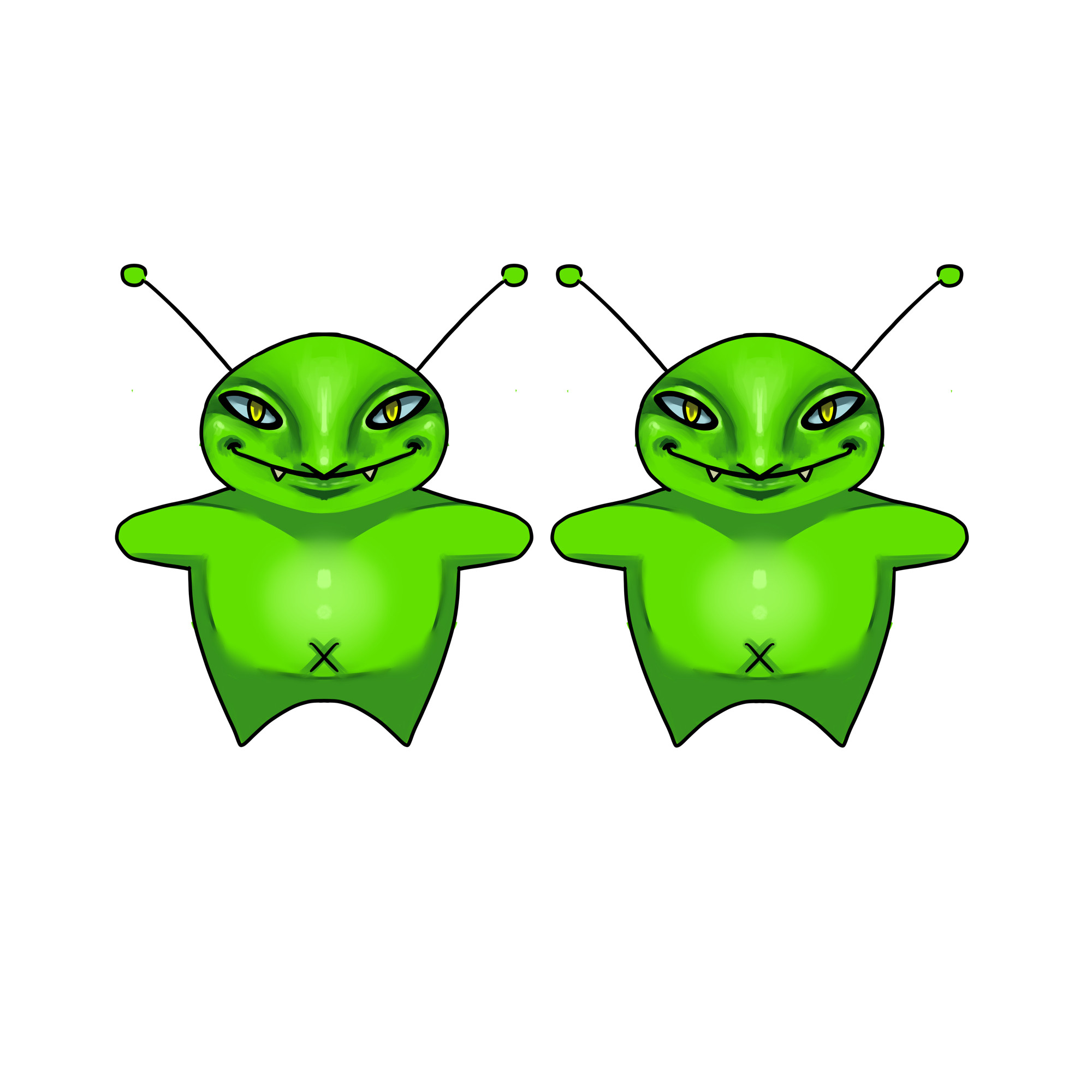 two spoinklebugs