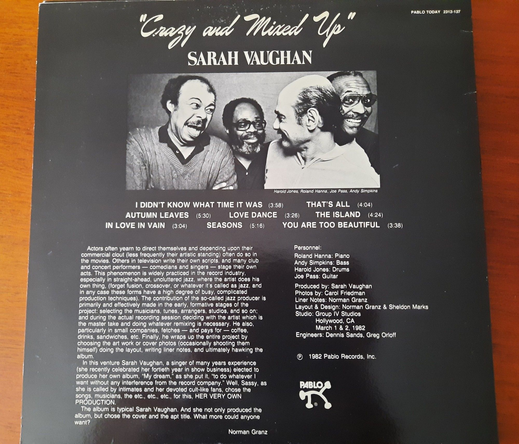 Sarah Vaughan album