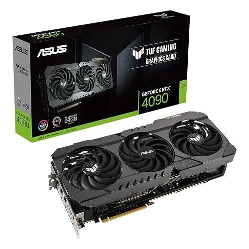 ASUS TUF GeForce RTX 4090 24GB OG Edition Gaming Graphics Card (NVIDIA GeForce RTX4090 DLSS 3, PCIe 4.0, 24GB GDDR6X, 2X HDMI 2.1a, 3X DisplayPort 1.4a, TUF-RTX4090-24G-OG-GAMING-GAMING.)