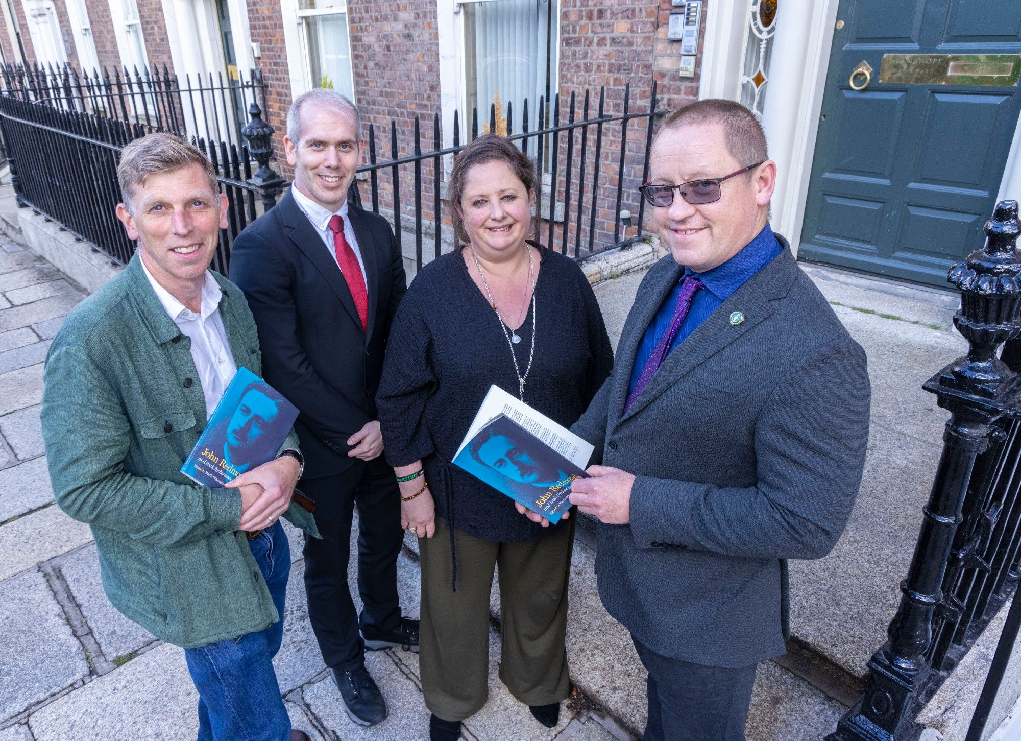 Prof William Murphy, DCU; Dr Martin O’Donoghue, Max Planck Institute/UCD; Dr Emer Purcell, NUI and Dr Patrick O’Leary, NUI Registrar.