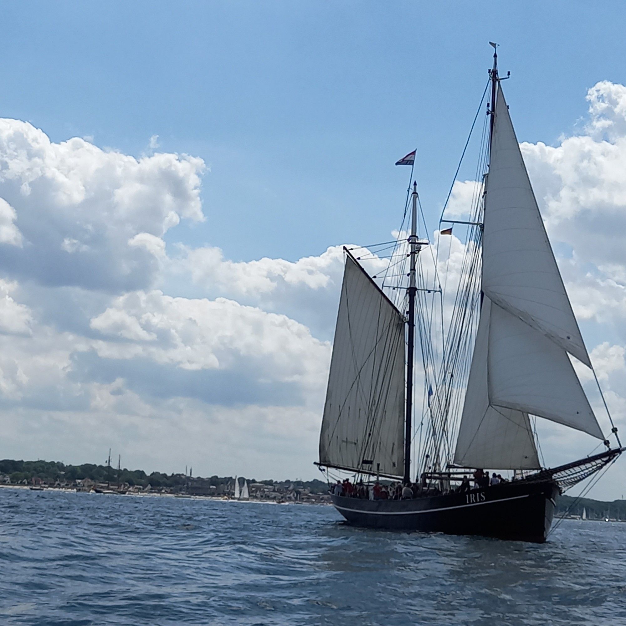 Traditionssegler bei Windjammerparade, Kiel