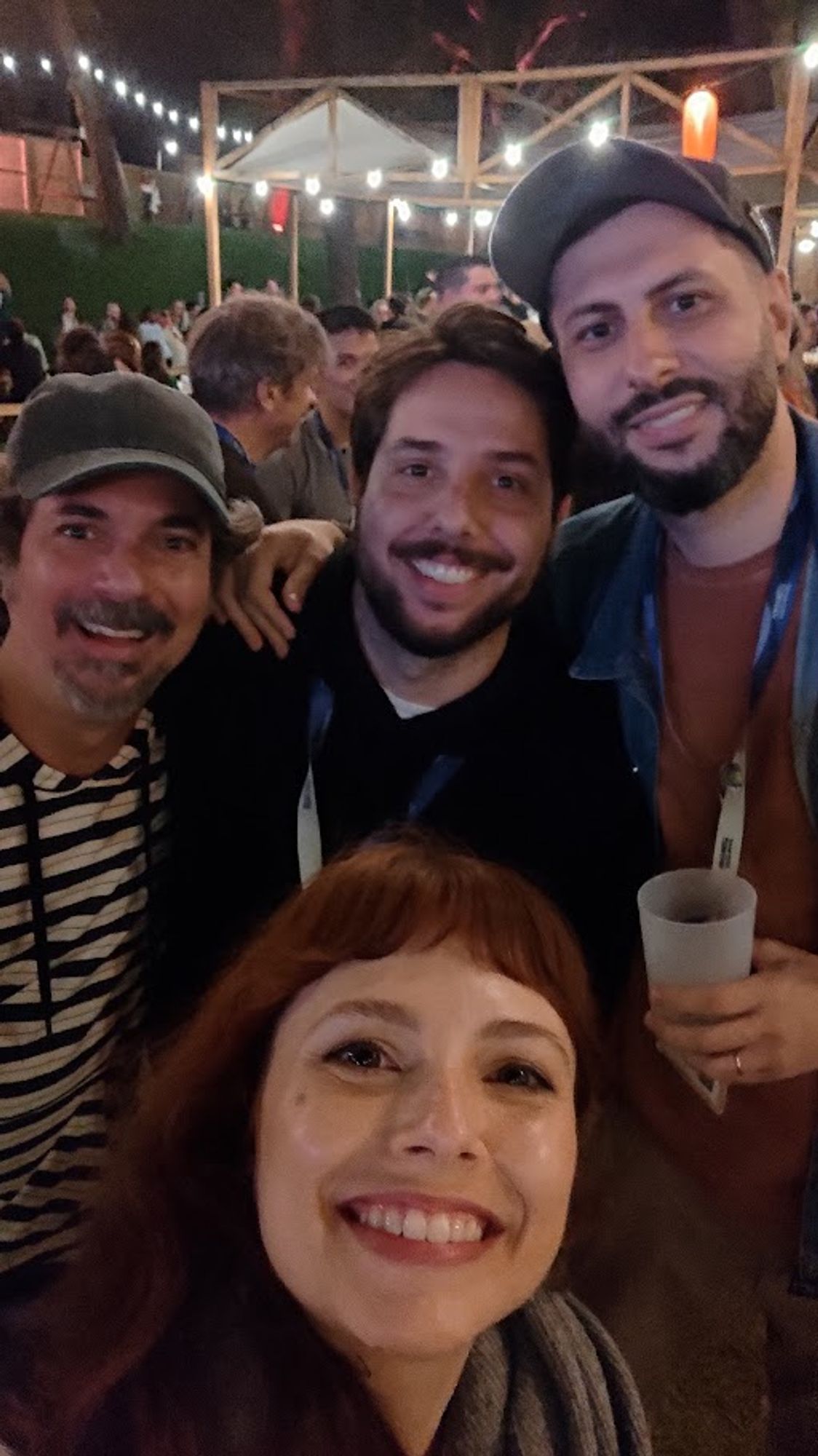 Mariano, Pedro Conti e não sei o nome do da esquerdaaaa