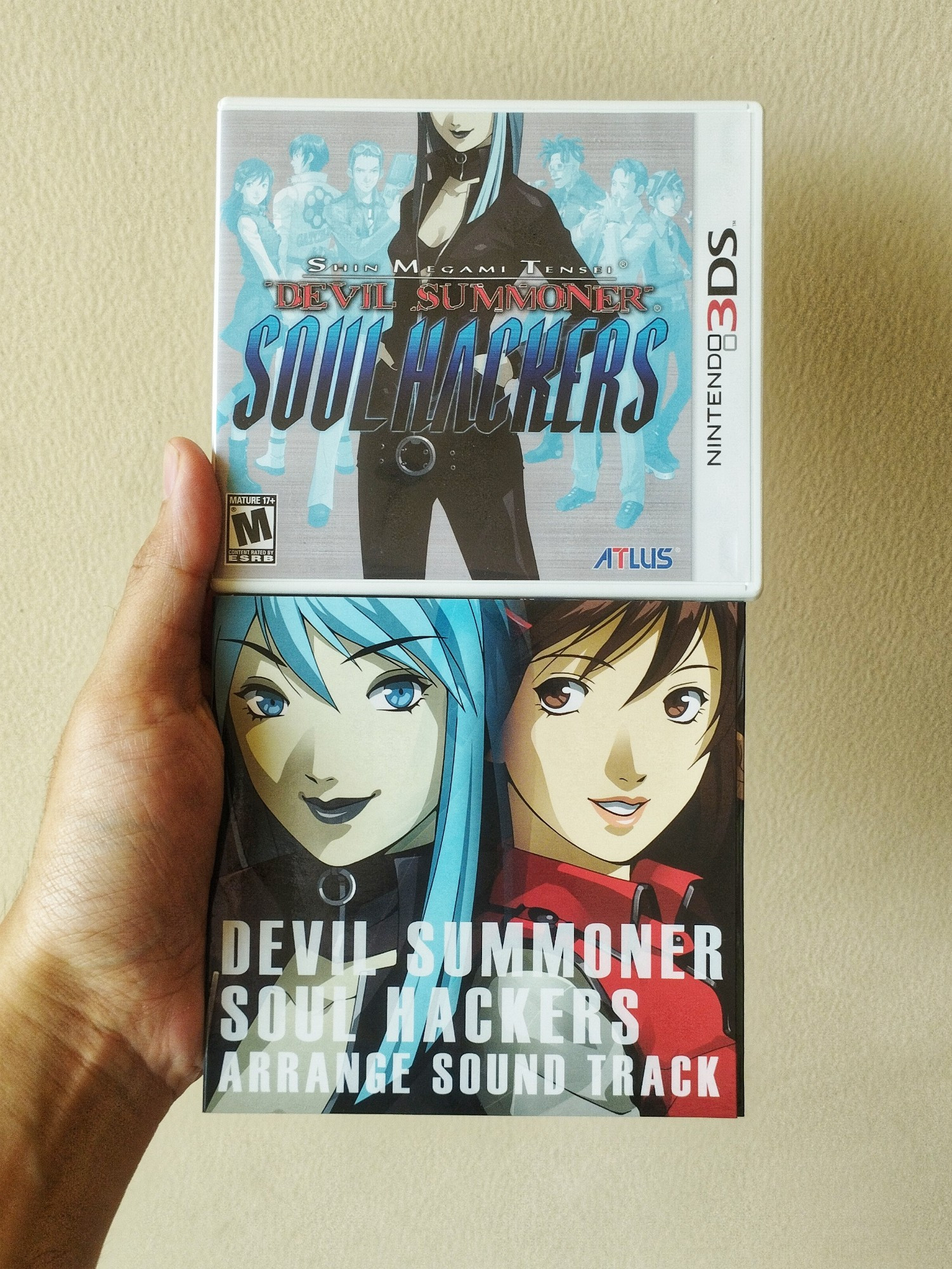 Game box of Shin Megami Tensei: Devil Summoner: Soul Hackers