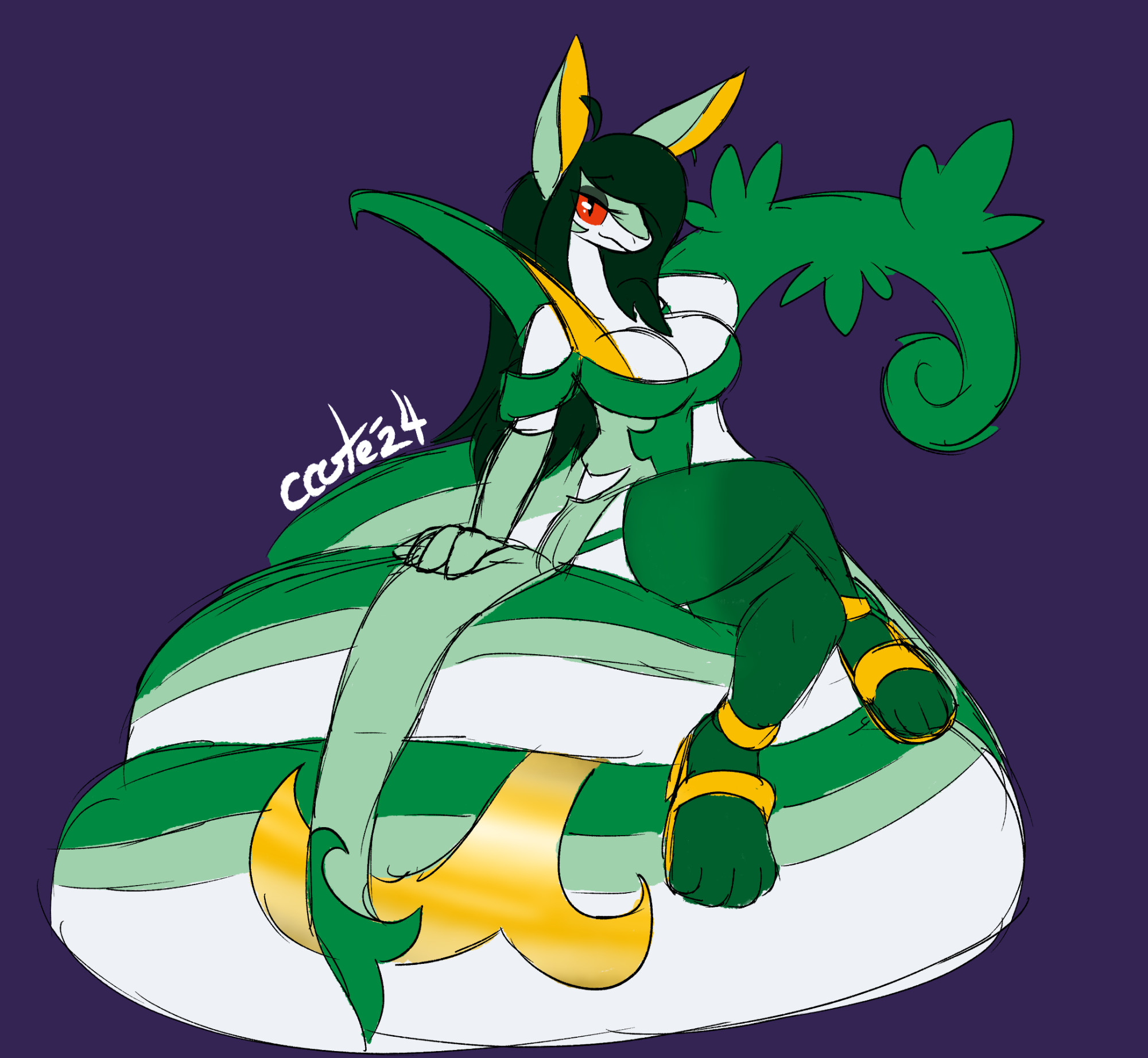 big tail serperior lady