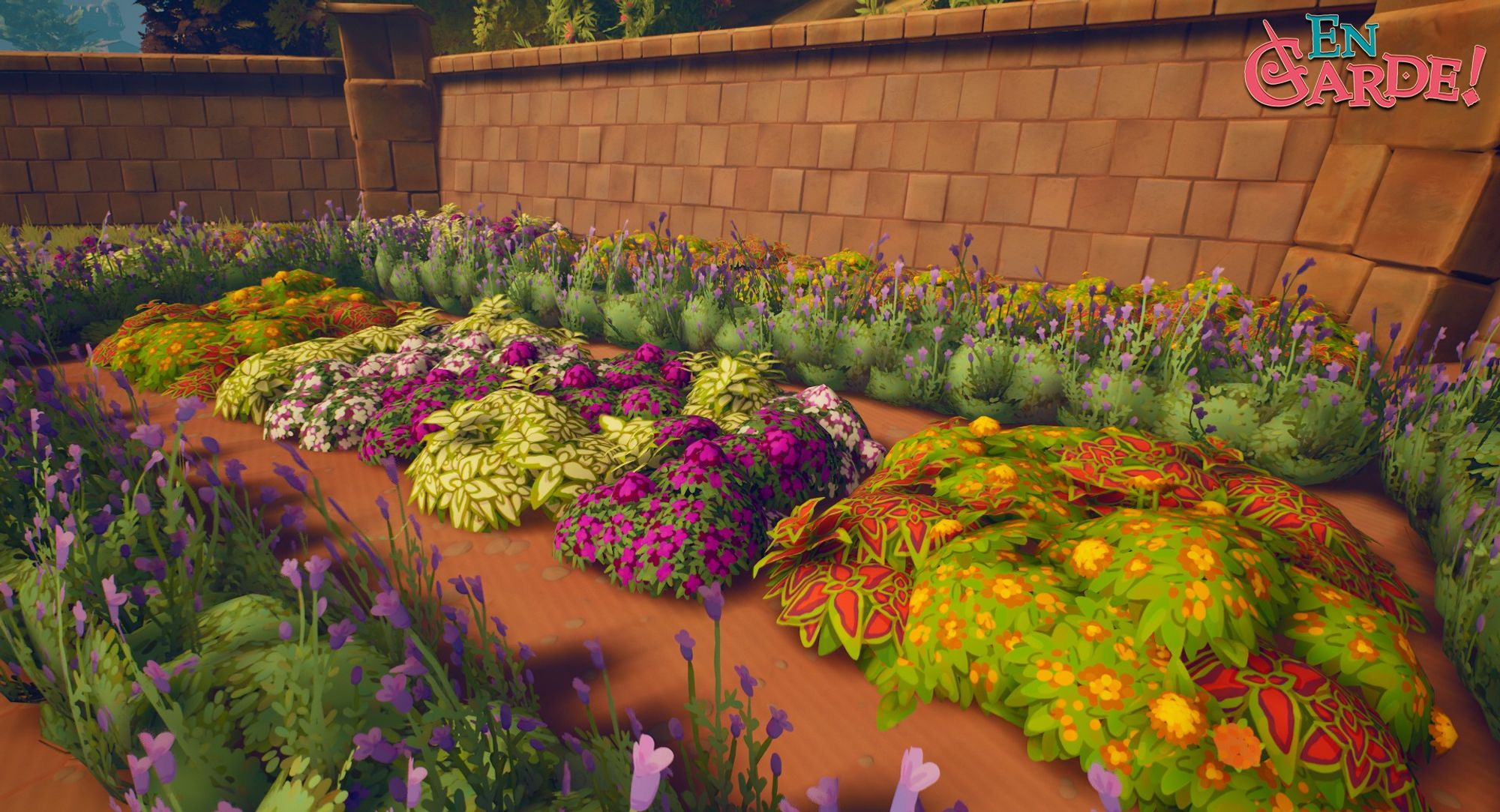 Flowers made for the indie game "En Garde!"