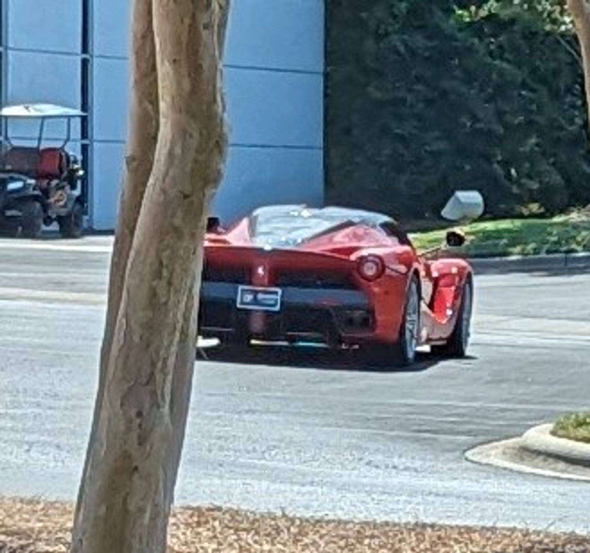 A red LaFerrari