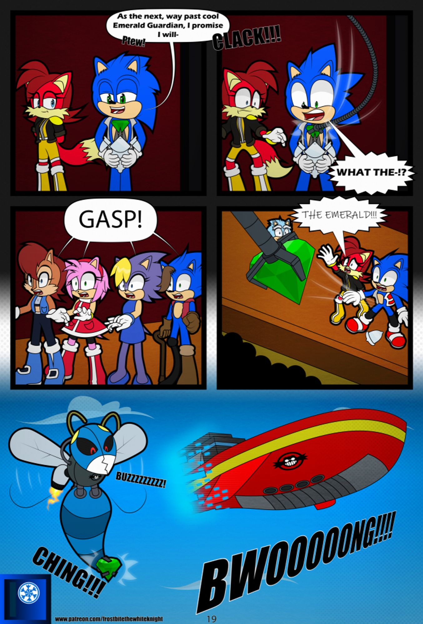 The Adventures of Sonic the Hedgehog #2 page 19