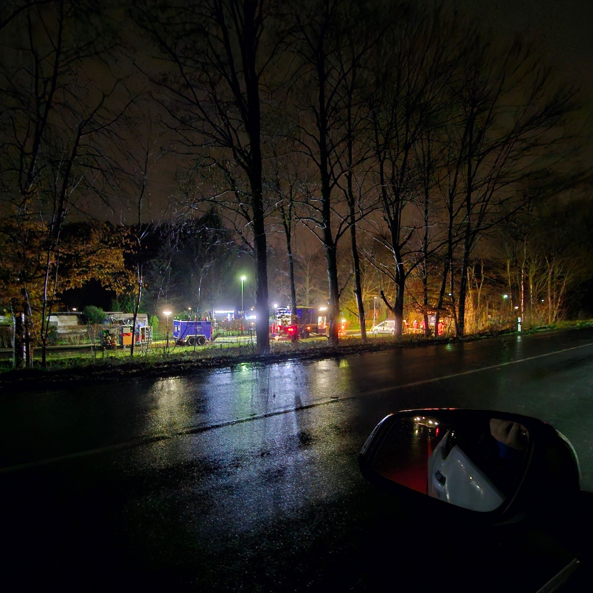 Feuerwehr und THW Weihnachten im Einsatz