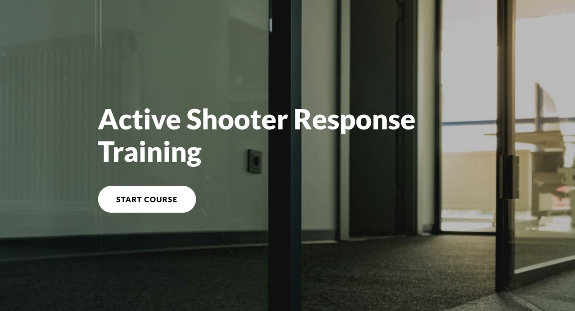 It's really sad that I have to go through active shooter training every year now