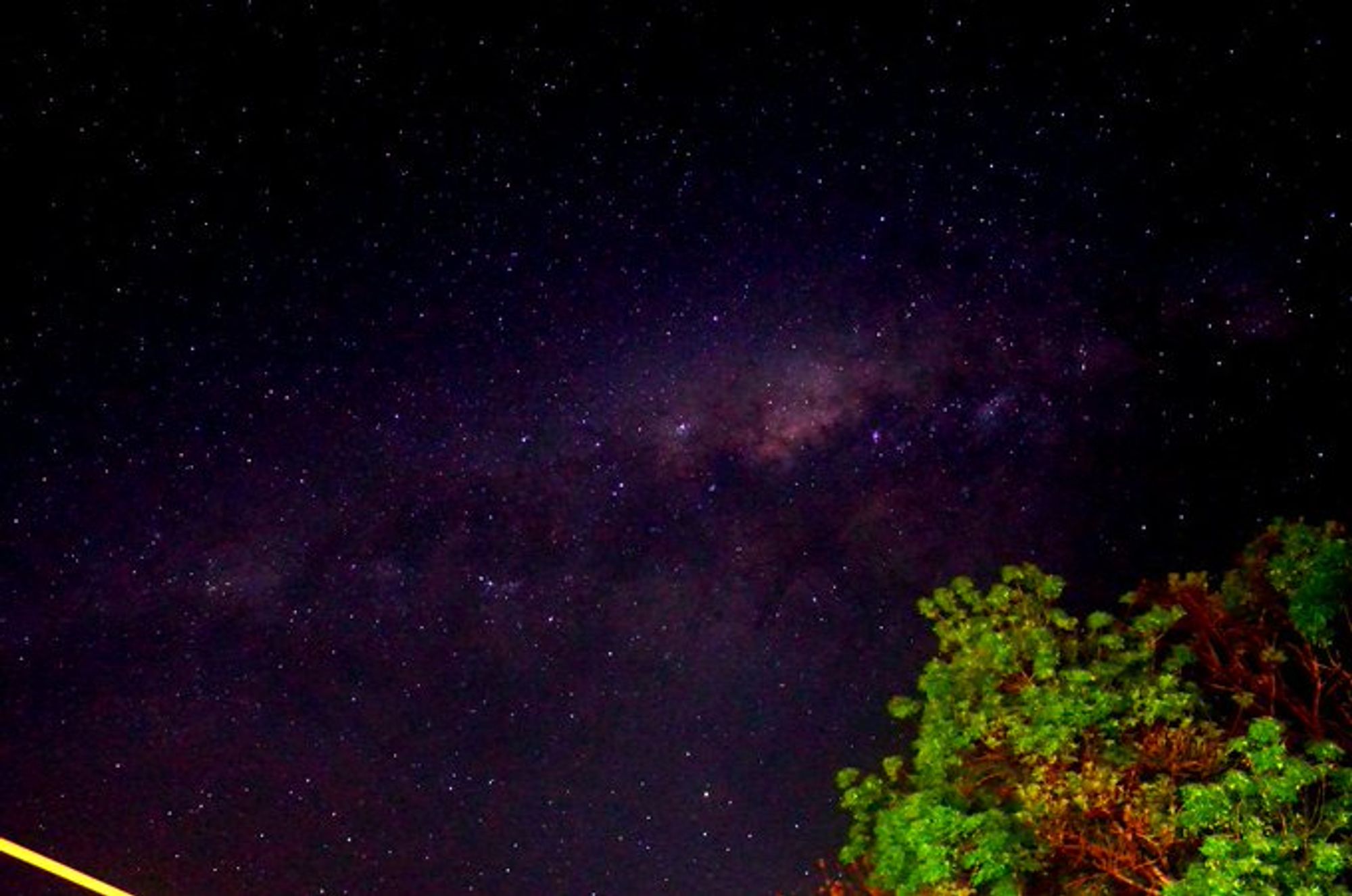 Milky Way October 3 2024 9:15p from near Tamworth NSW Australia.
Sony a6000 w TT Artisan 17mm 
F/1.2, 20 seconds, ISO 5000, colour adj. and Light Pollution Filter used